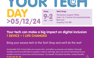 Hold an 'Employee Repurpose Your Tech Day'