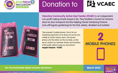 March & April Donations