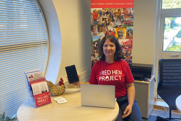 Sustainable Tech 4 Good support The Red Hen Project with donating Laptops 4 Good.