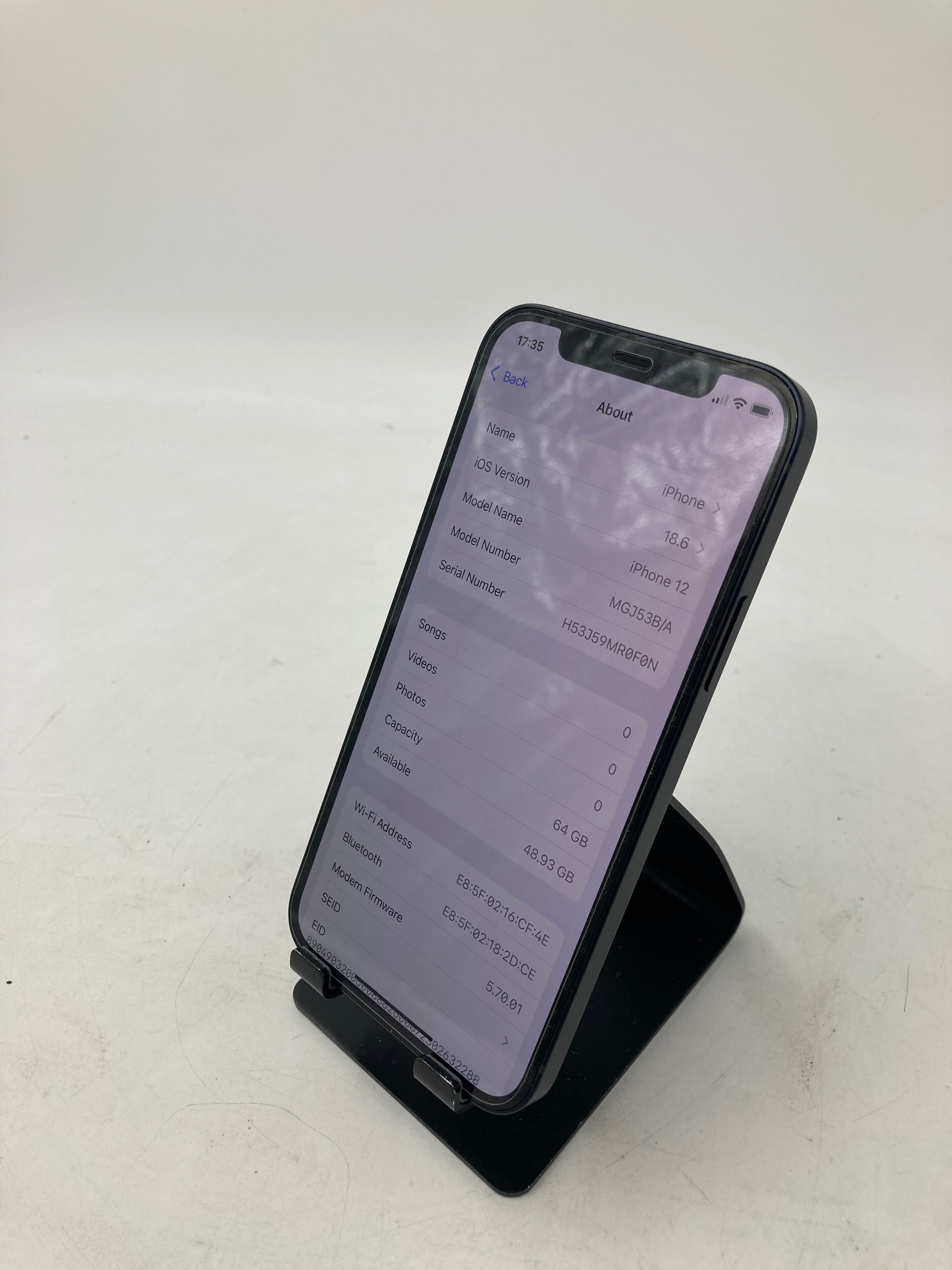 Apple iPhone 12 A2403 64GB Black - Unlocked #6