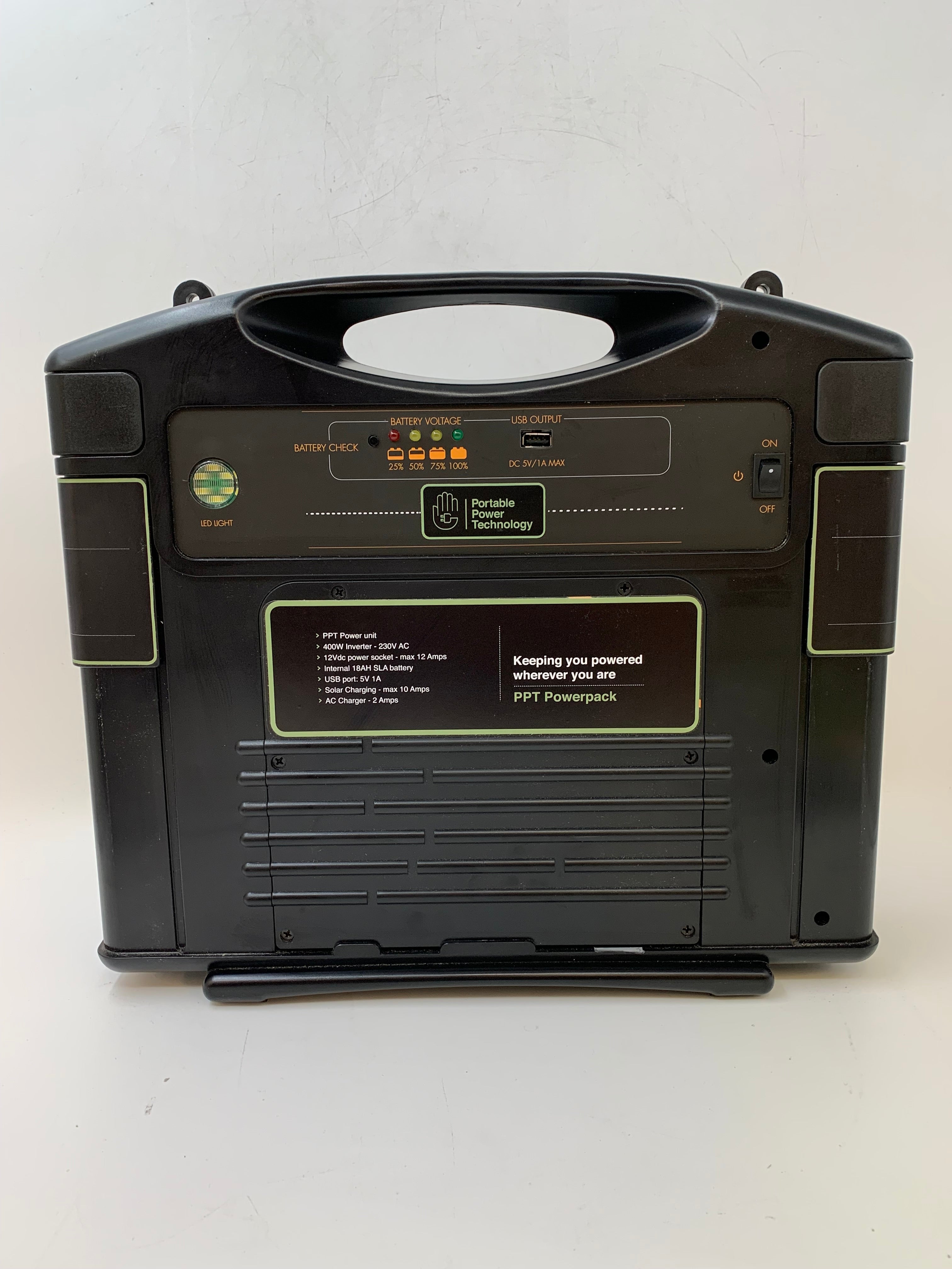 Portable Power Technology S2A10651 | 12V 2A AC/DC Mains Adapter/Charger | Refurbished