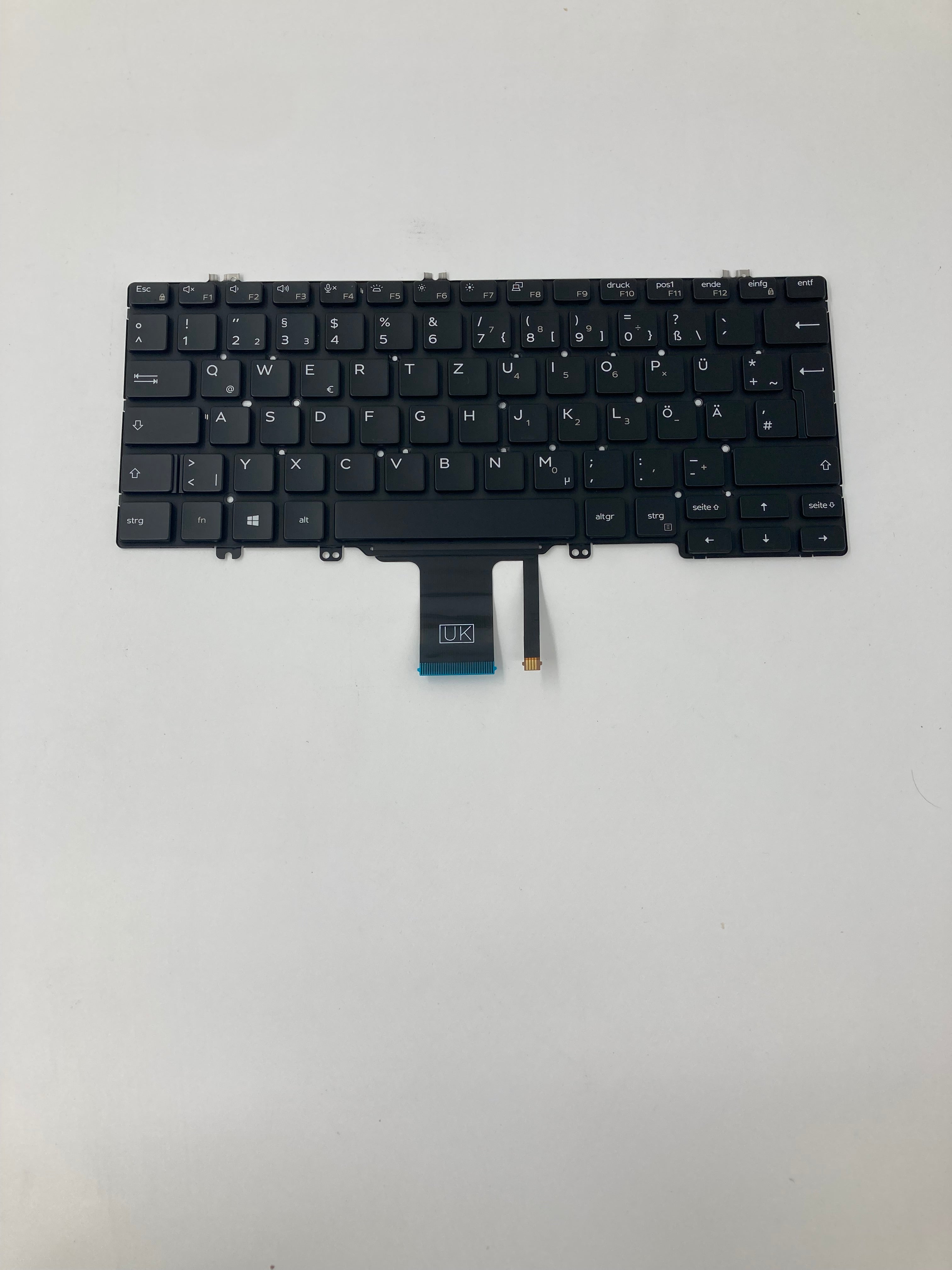 Dell Latitude 7300/5300/5310/2-in-1 GERMAN Backlit Keyboard 07FYT7
