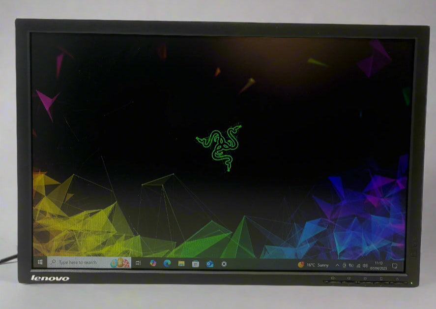 Lenovo Monitor ThinkVision T2254pC 22" Monitor Lot of Three #1B