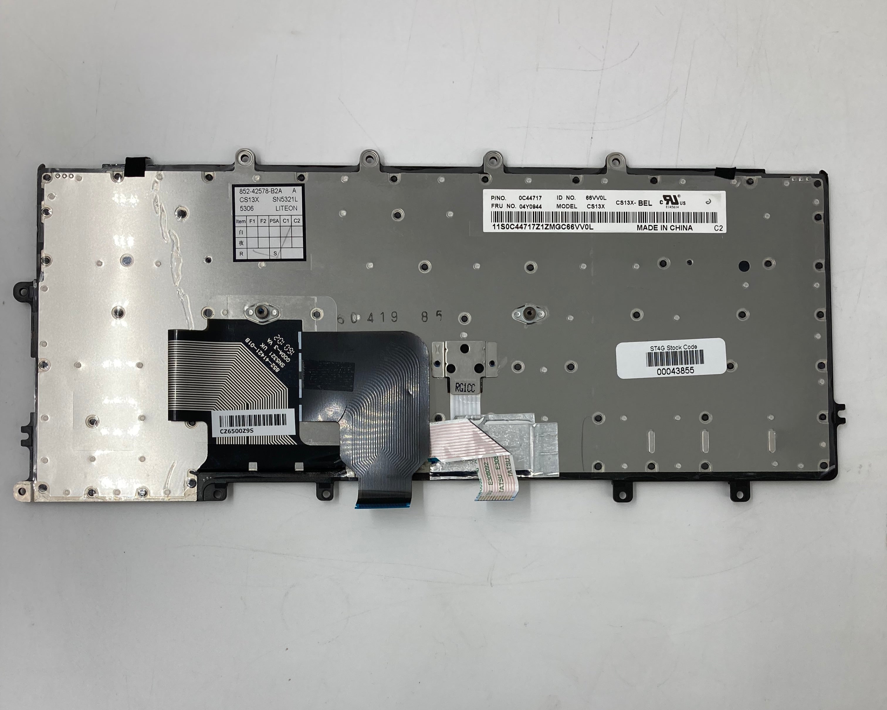 Lenovo Laptop Keyboard CS13X UK Layout for Lenovo Thinkpad X230S X240 X240S