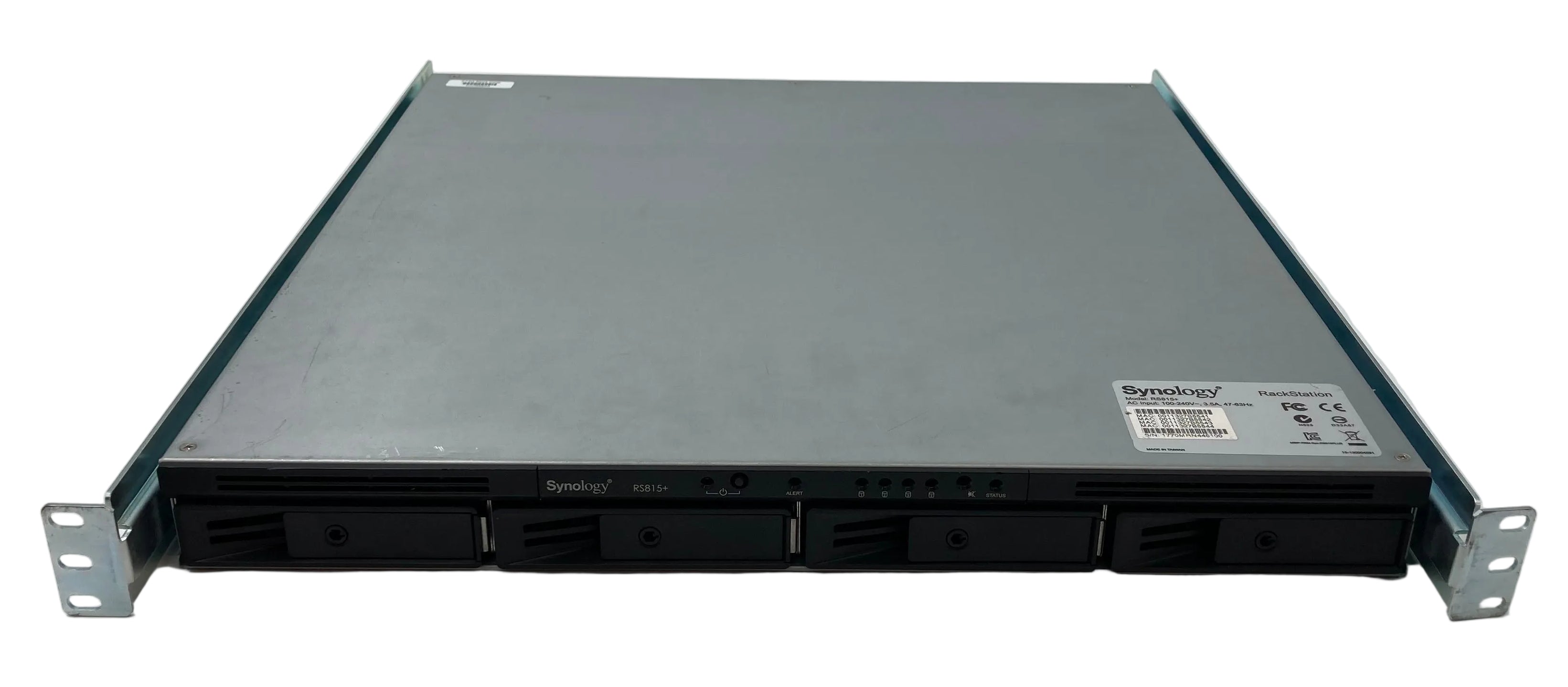 Synology RackStation RS815+ | 4-Bay NAS | 8TB | 4 x 2TB 3.5" SATA |