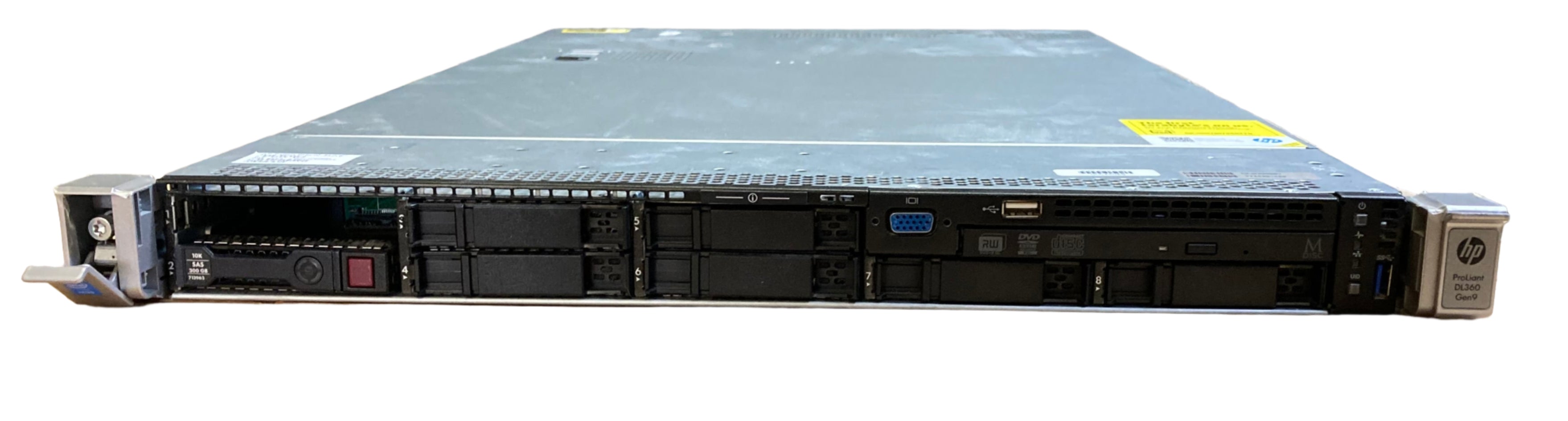 HP Server ProLiant DL360 Gen 9 8x 2.5" Bays 2x Xeon E5-2630 v3 128GB RAM No HDD