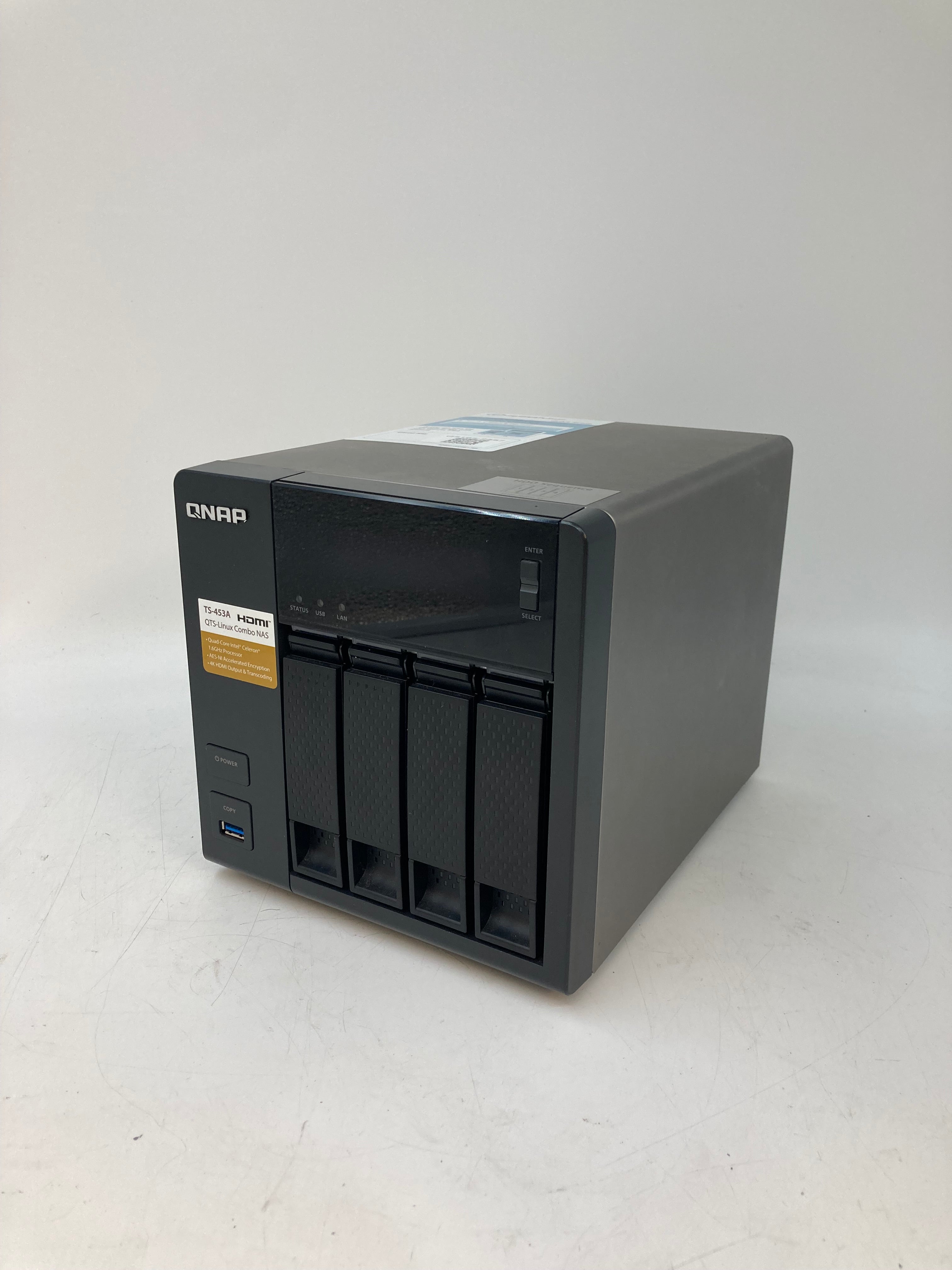QNAP TS-453A | NAS Server | Intel Celeron Quad-Core | 8GB RAM | 3x 3TB HDD |