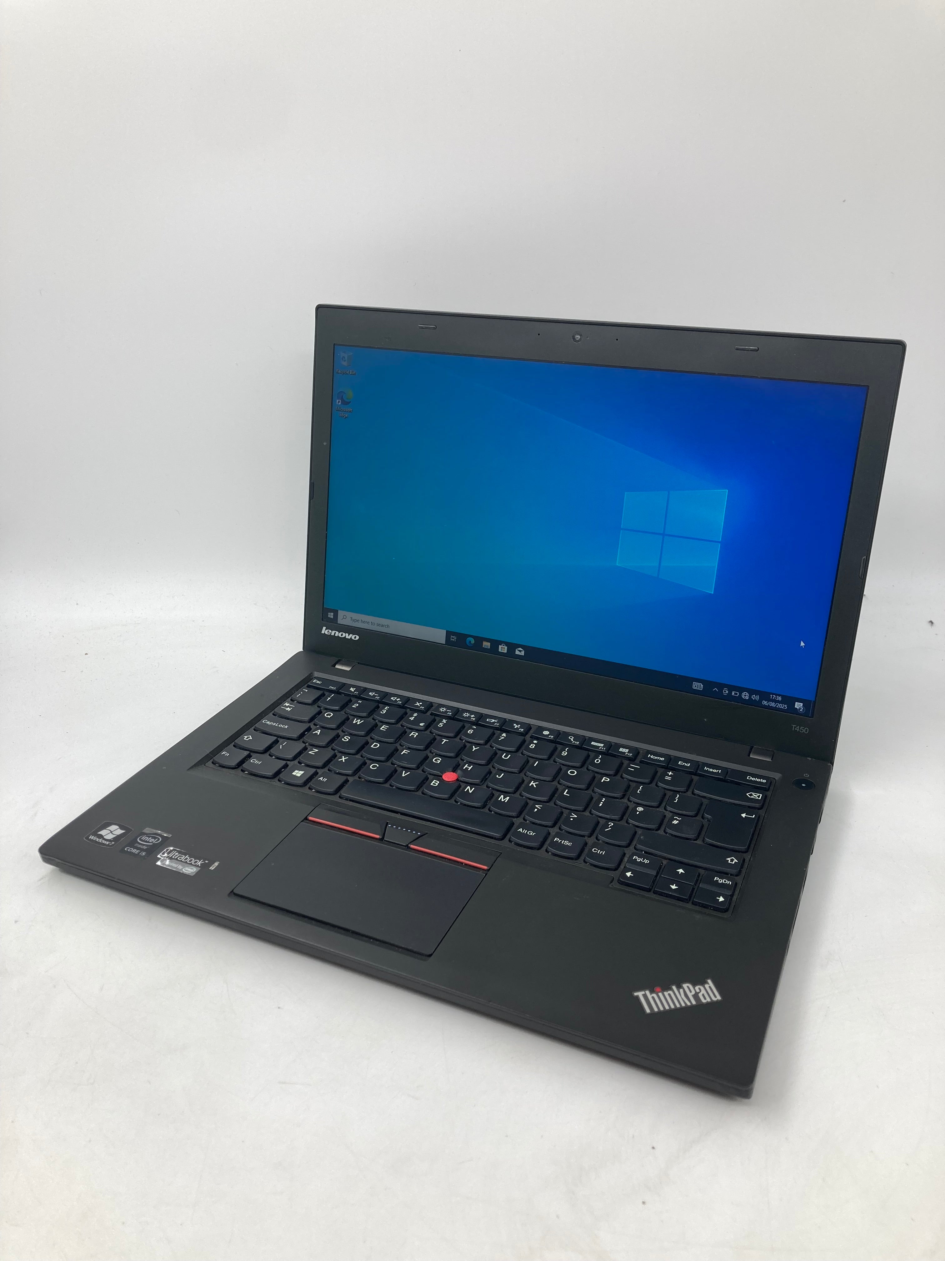 Lenovo ThinkPad T450 14" Screen i5 5th Gen 8GB RAM 128GB SSD Win 10
