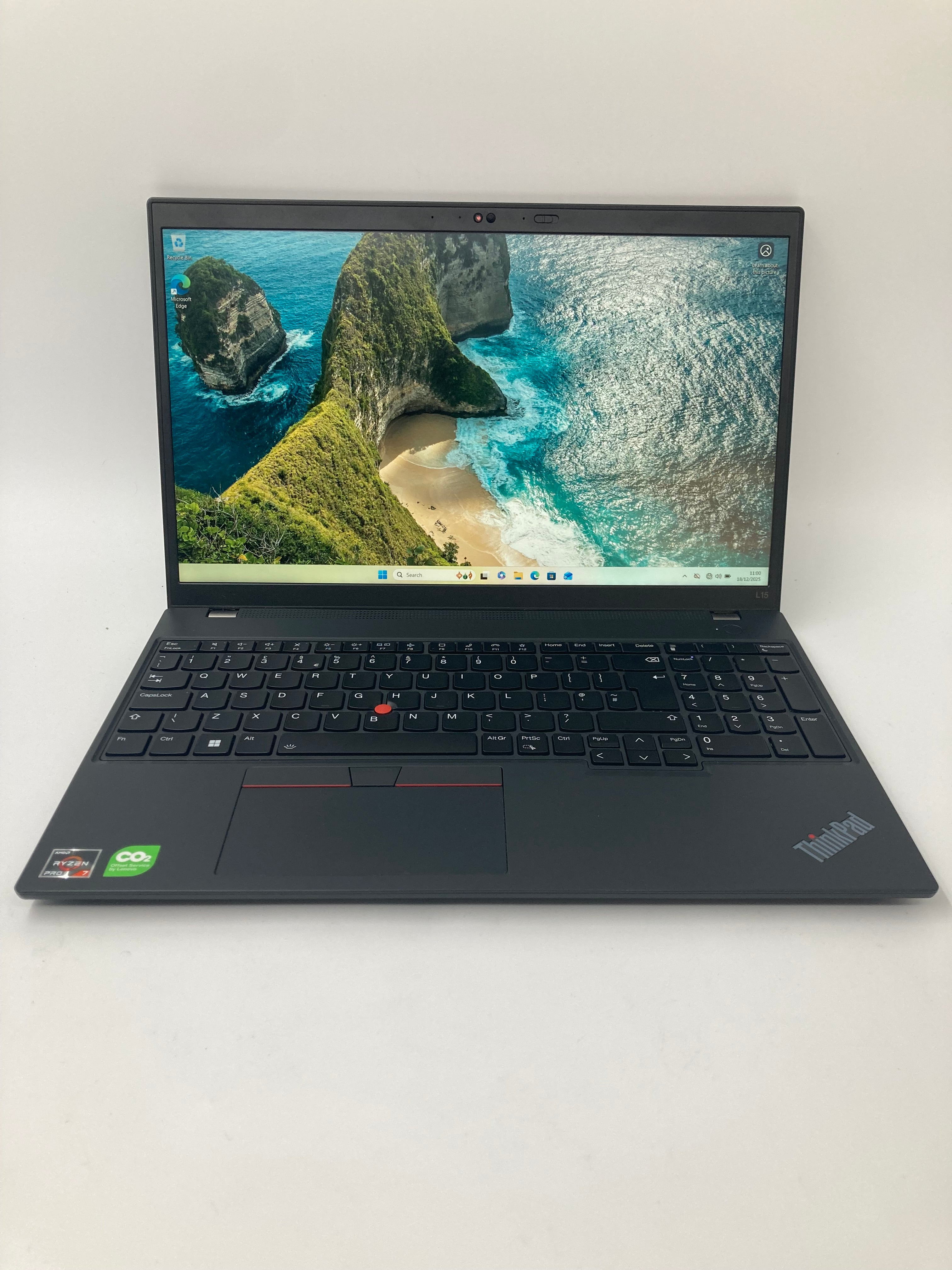 Lenovo ThinkPad L15 15" Screen Ryzen 7 Pro 7730U 32GB RAM 512GB SSD W11 *Spares*
