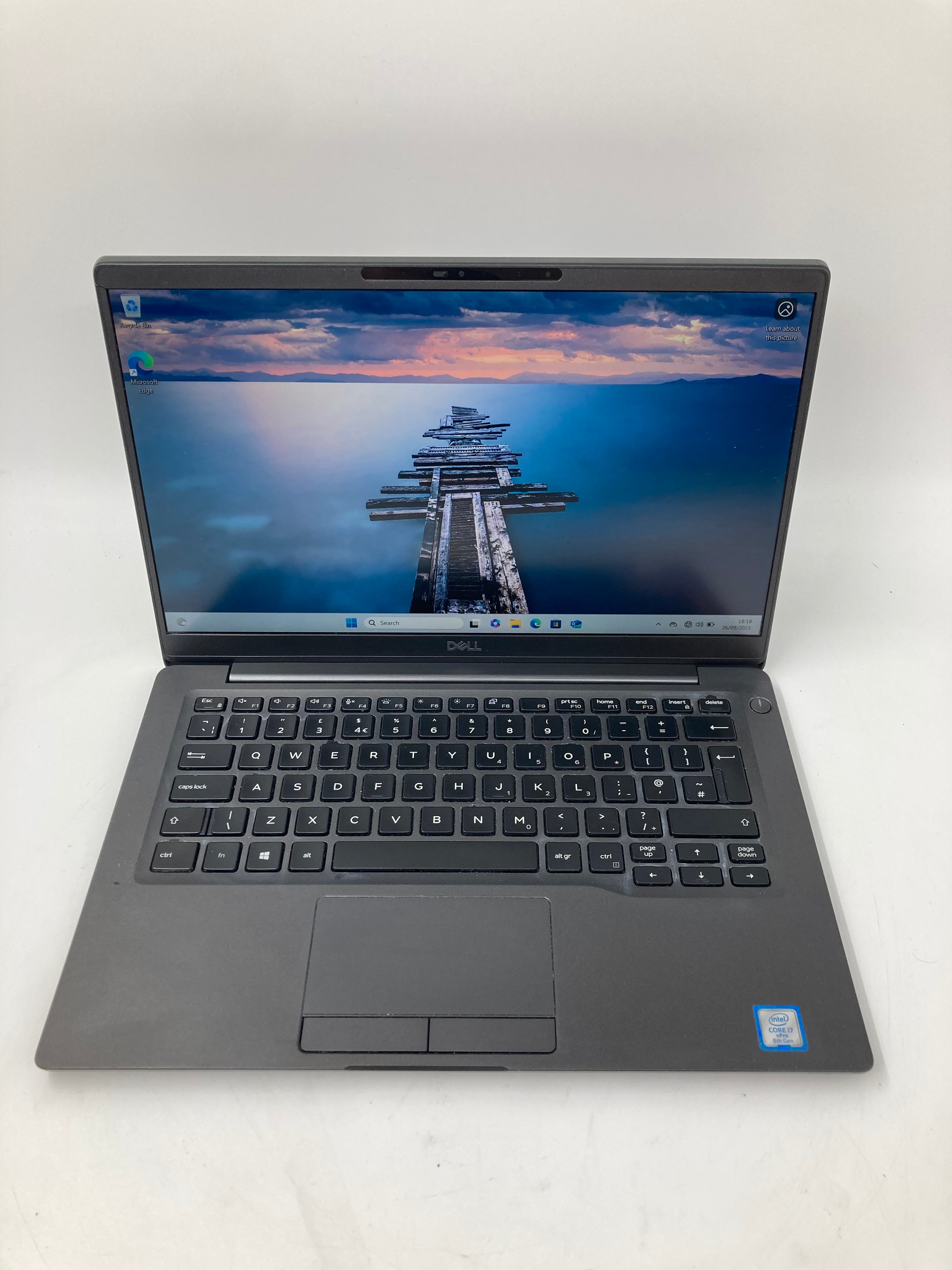 Dell Laptop Latitude 7400 14" i7 8th Gen 16GB RAM 256GB SSD W11 #5
