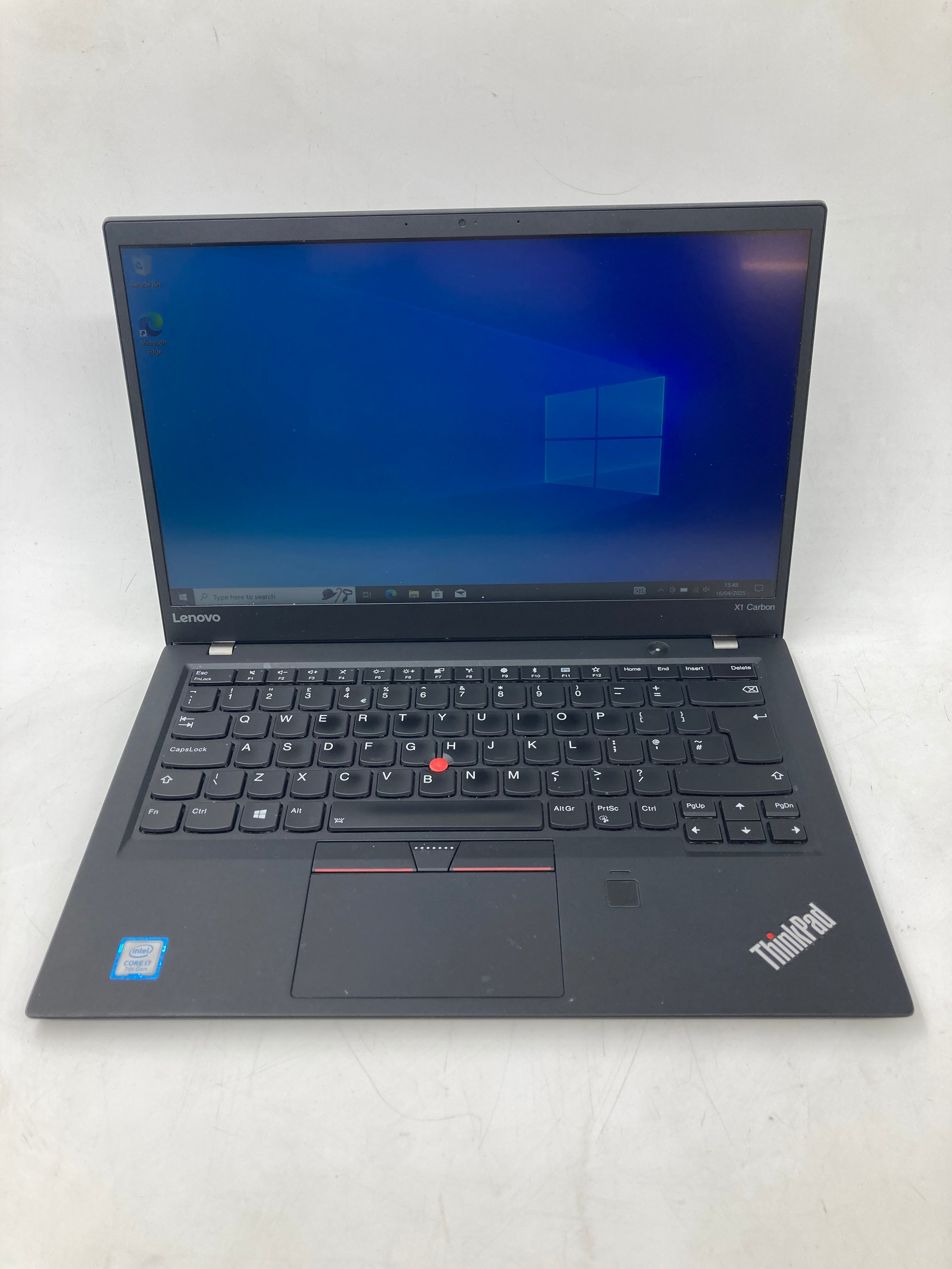 Lenovo Laptop X1 Carbon 5th Gen 14" i7 7th Gen 16GB RAM 512GB SSD W10