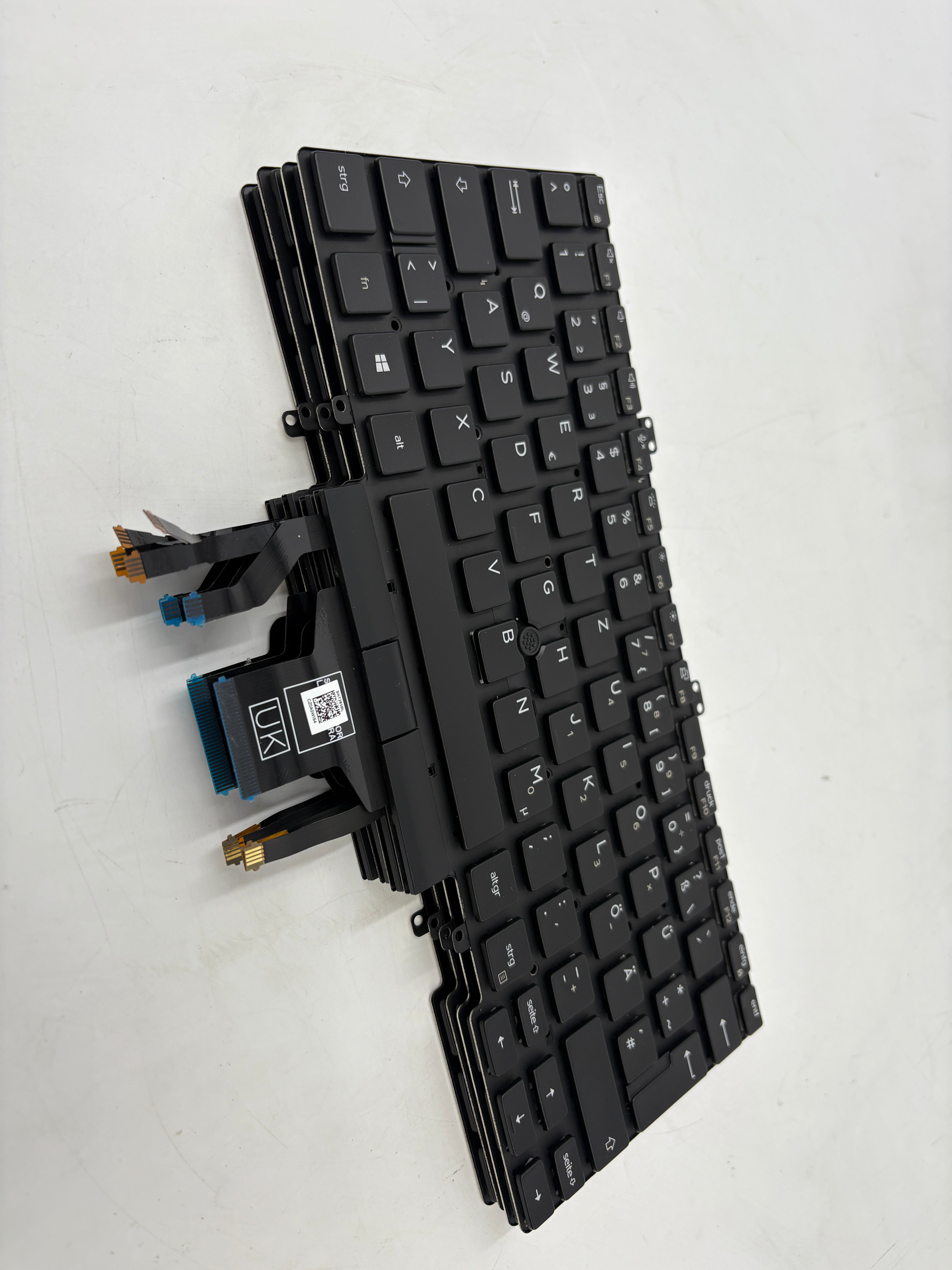 New Open Box Dell Latitude 5400/5401/5410 /5411 Dual Point GERMAN Backlit Keyboard 07XH1W