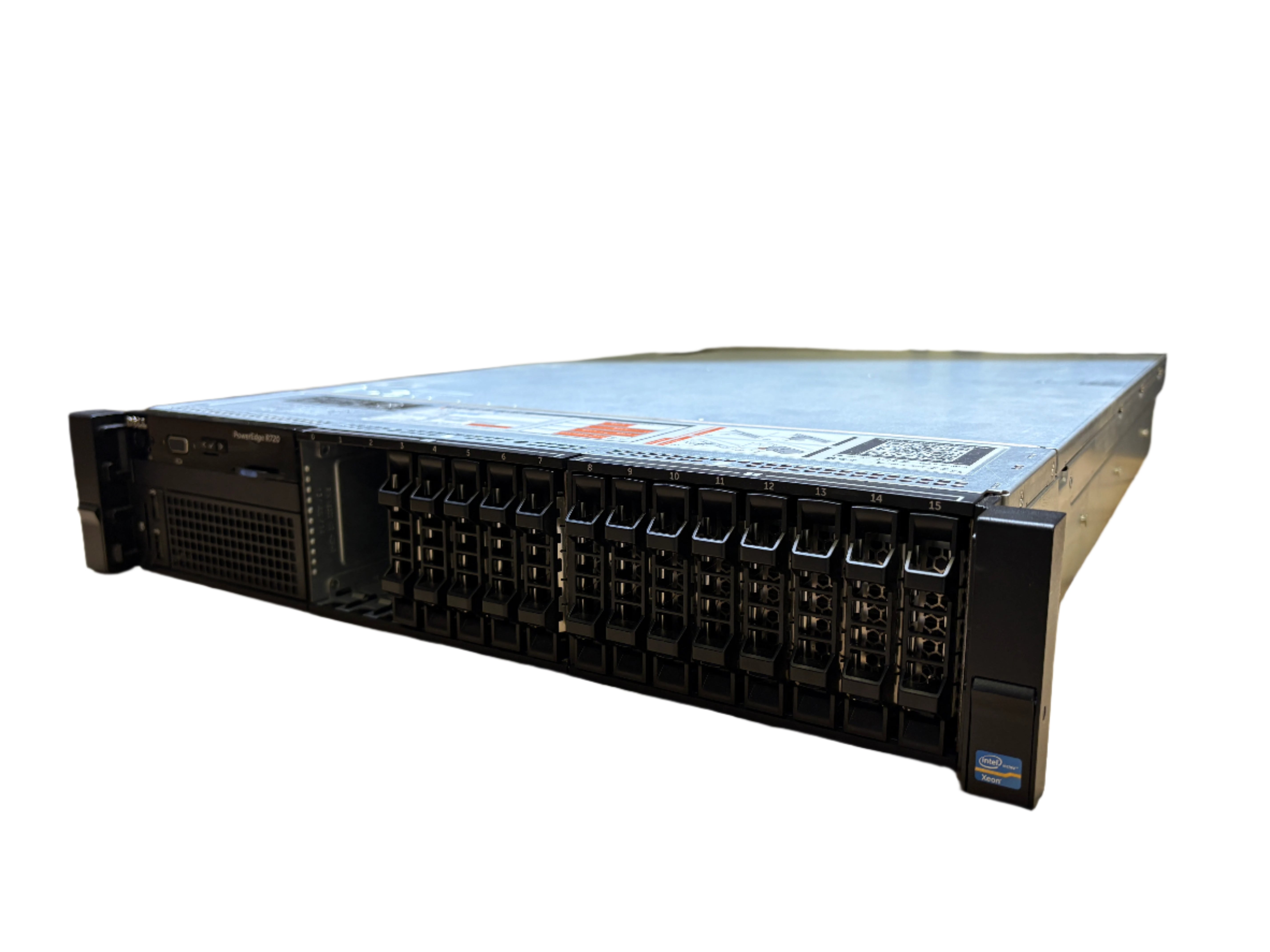 Dell Server PowerEdge R720 16x SFF Bays 2x E5-2670 64GB RAM H710p