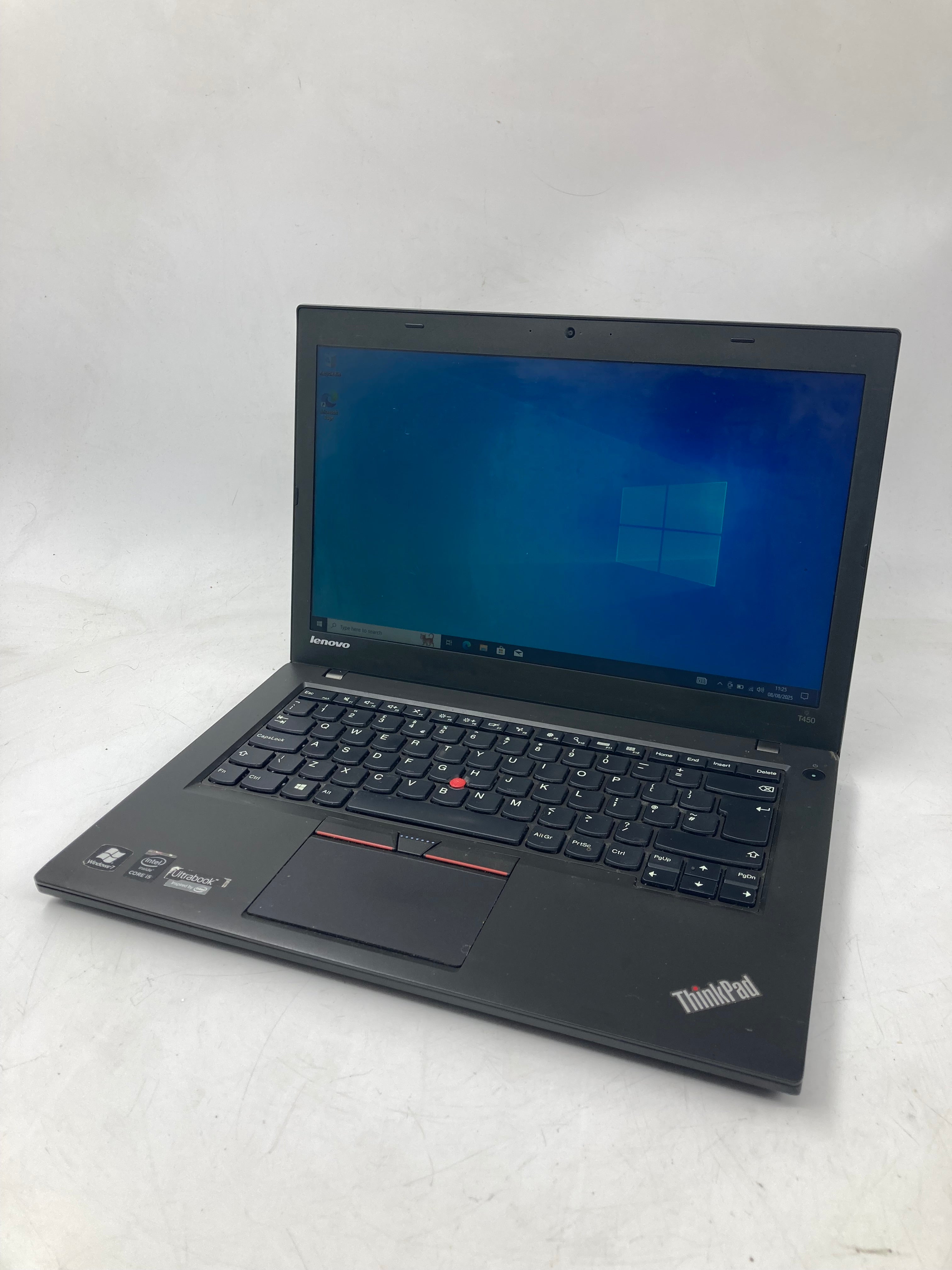 Lenovo ThinkPad T450 14" Screen i5 5th Gen 4GB RAM 128GB SSD Win 10