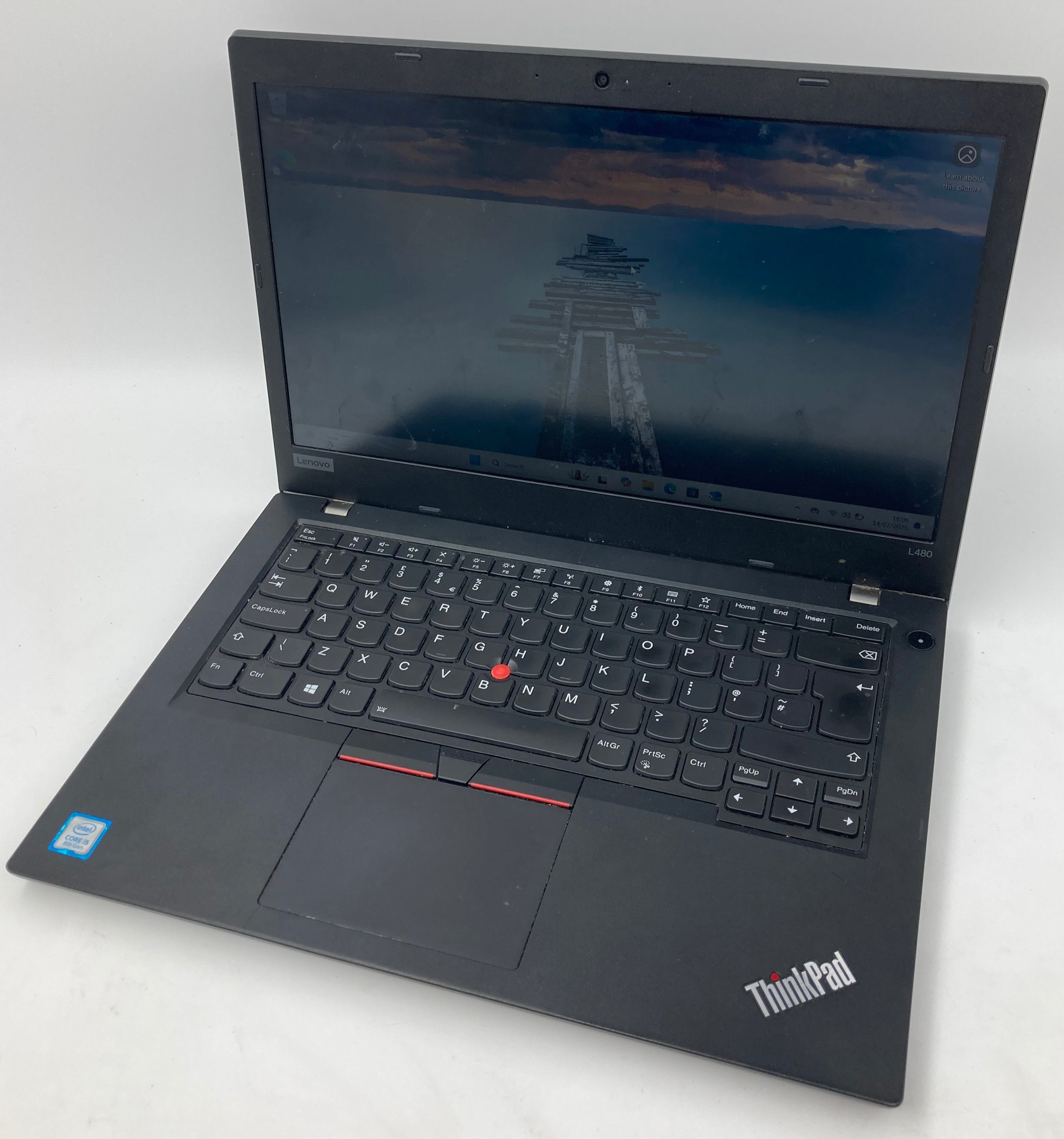 Lenovo Laptop ThinkPad L480 14" i5 8th Gen 16GB RAM 128GB SSD W11 #1