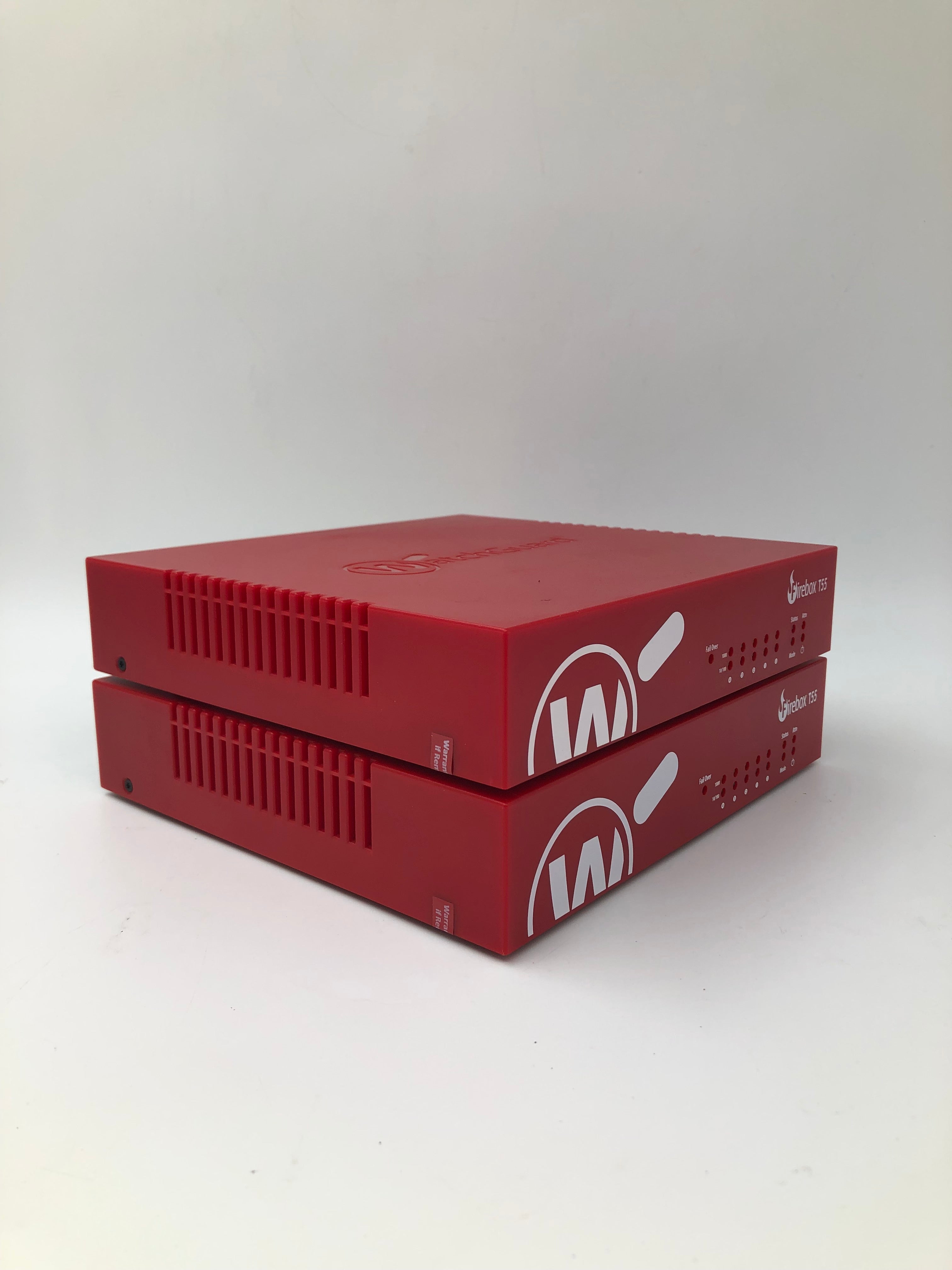 BATCH OF 2X WatchGuard MS5AE5 Firebox T55 Firewalls NO PSU Network Security Appliance