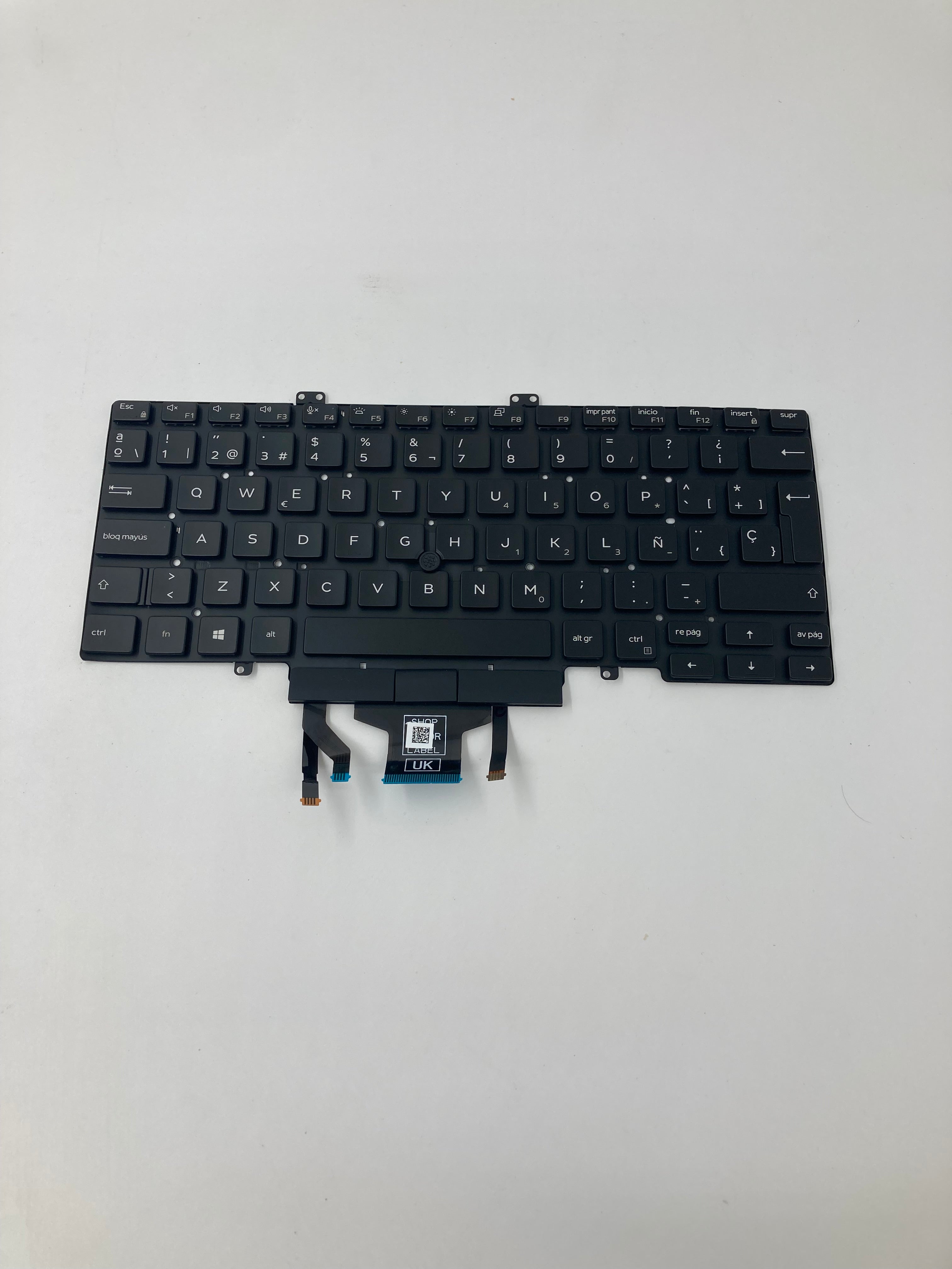 Dell Latitude 5400/5401/5410 /5411 Dual Point SPANISH Backlit Keyboard 096W5X