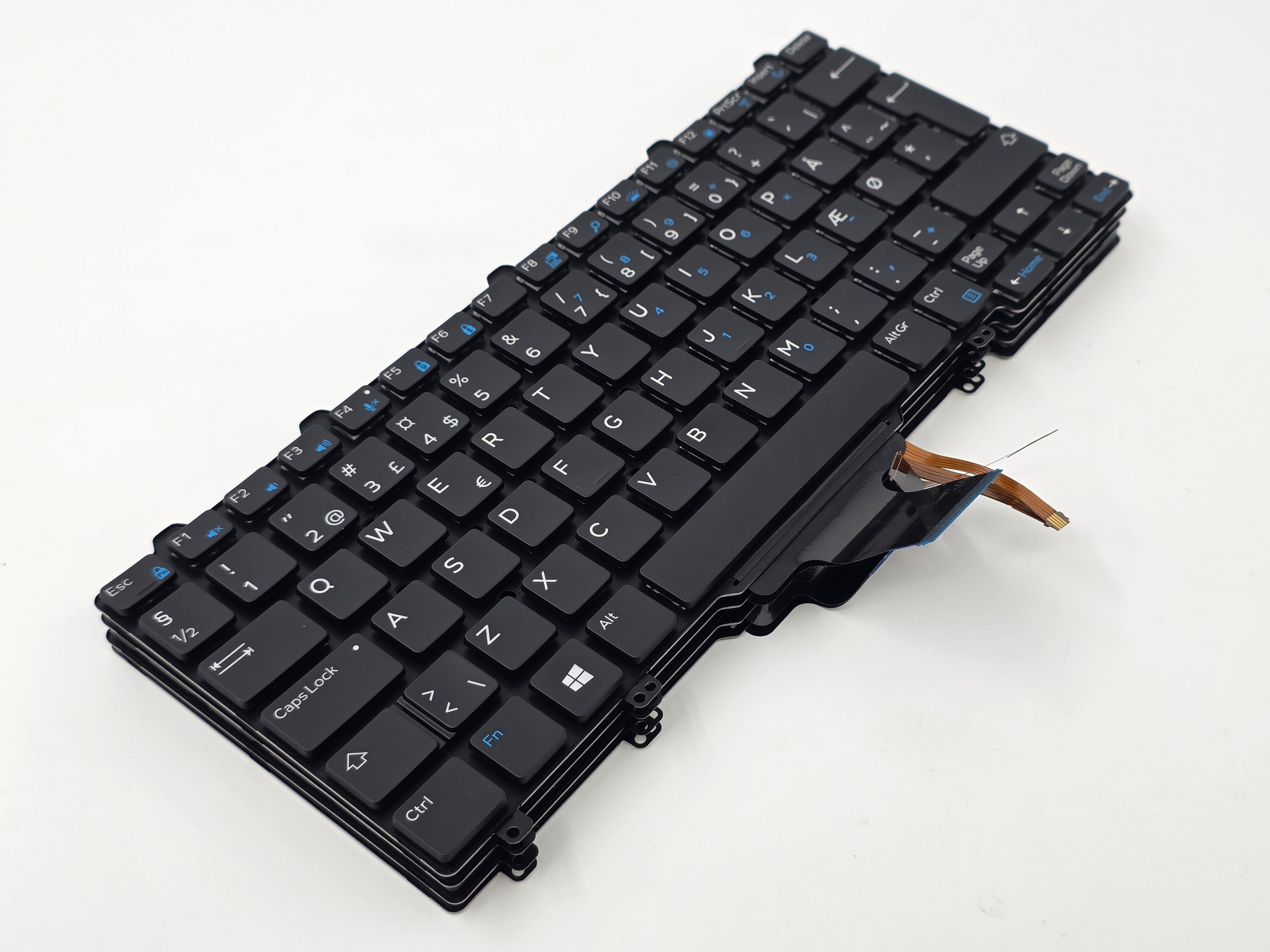 BATCH OF 4 Dell Latitude E5270 E7270 DK Danish Keyboard QWERTY 09897K