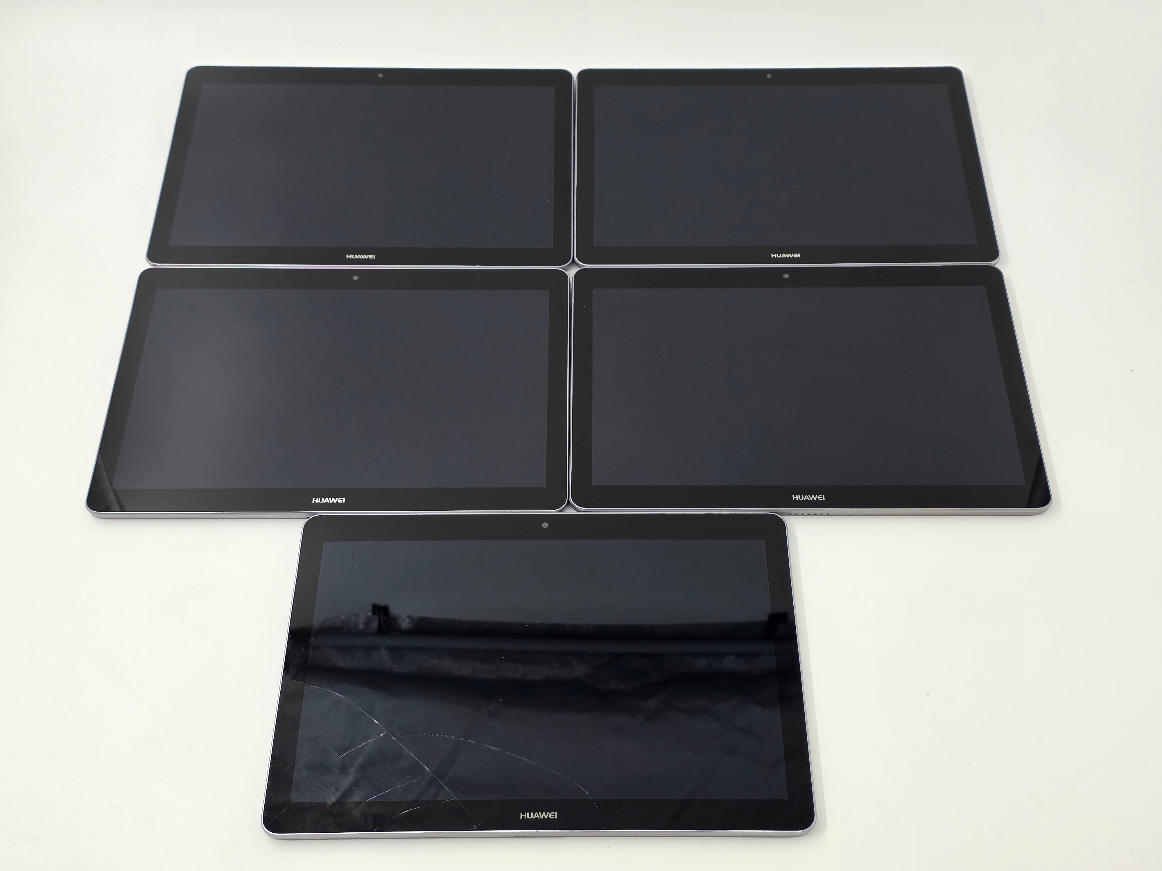 BATCH OF x5 HUAWEI MediaPad T3 10 32GB SILVER SPARES ONLY