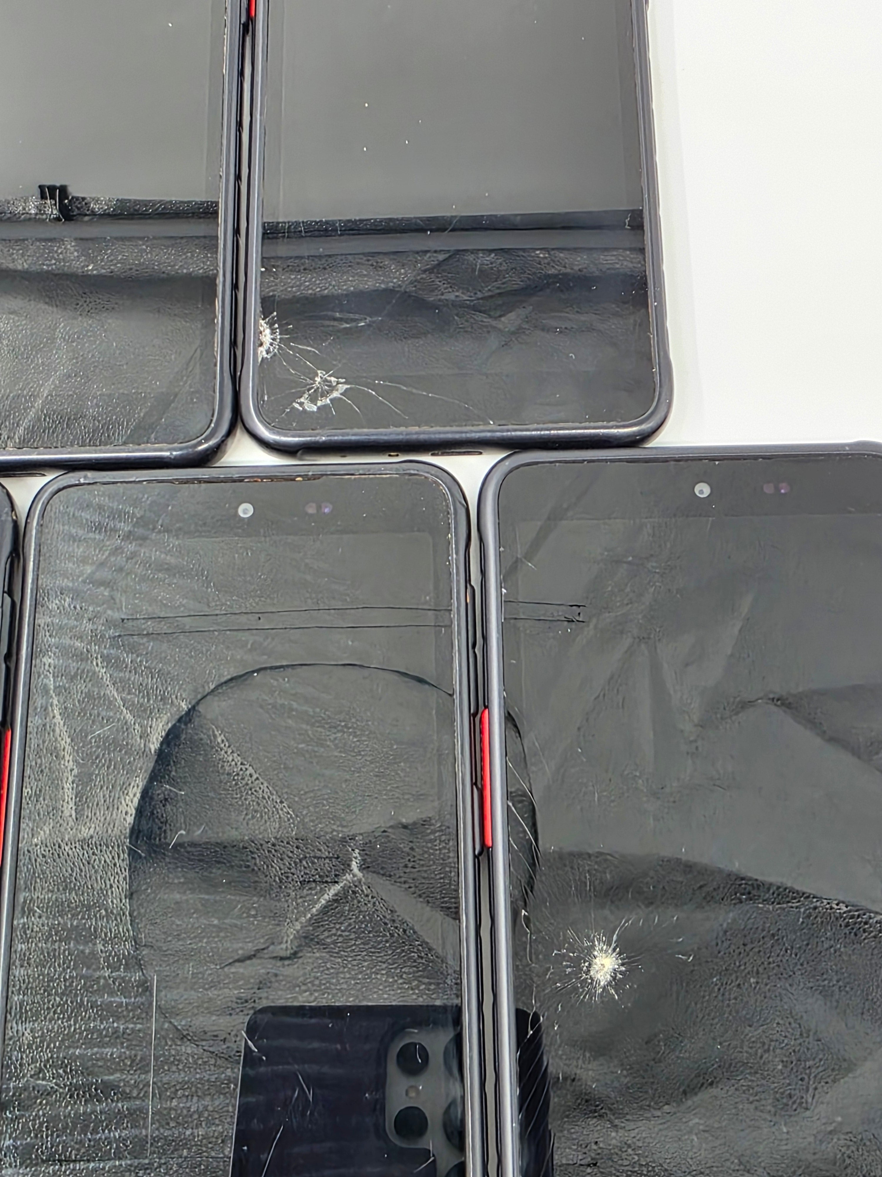 BATCH OF 6 Samsung Galaxy XCover 5 SM-G525F/DS 64GB SPARES ONLY