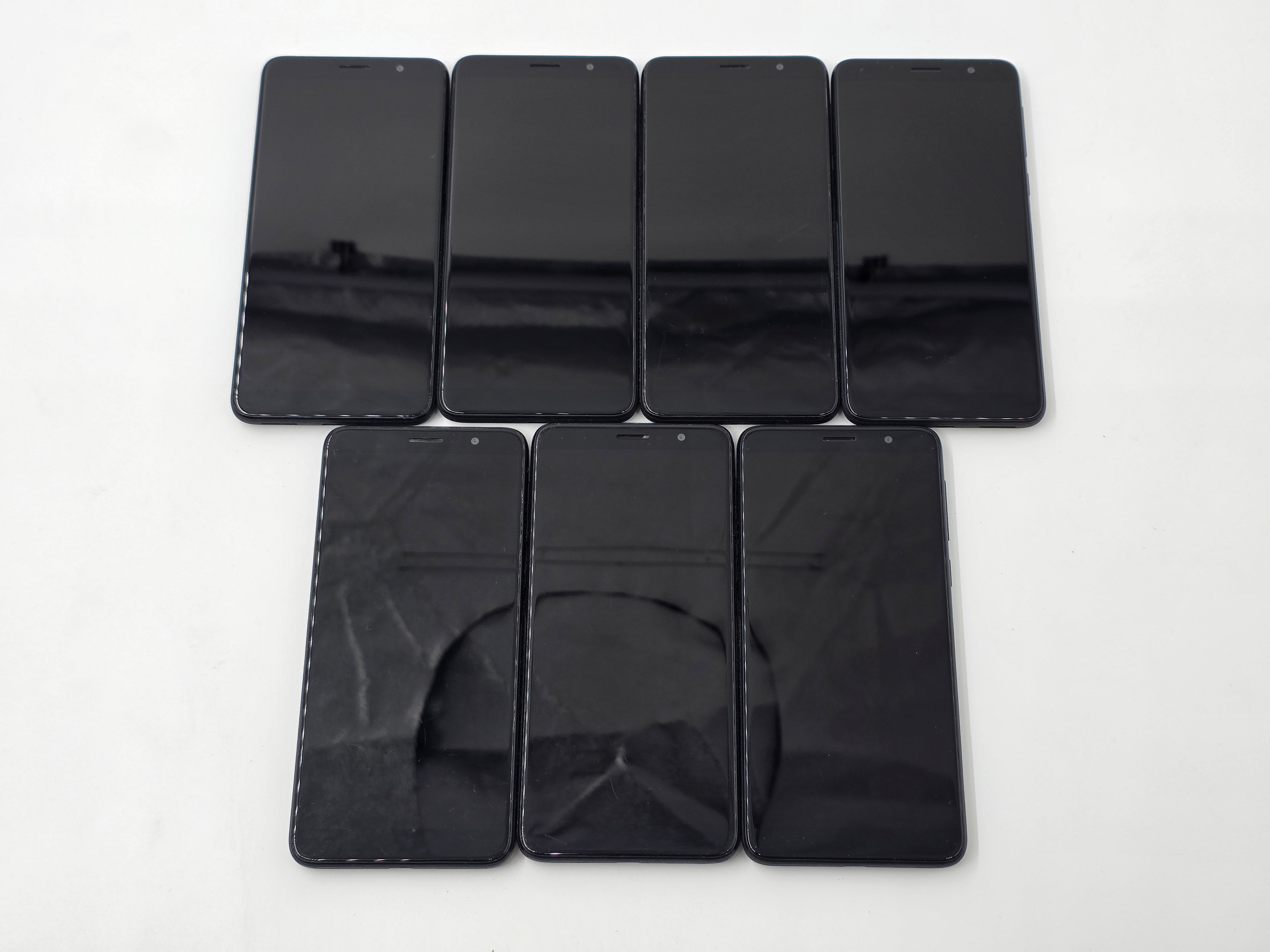 BATCH OF 7 Alcatel 1x 2019 5008Y 16GB Black Android SPARES ONLY