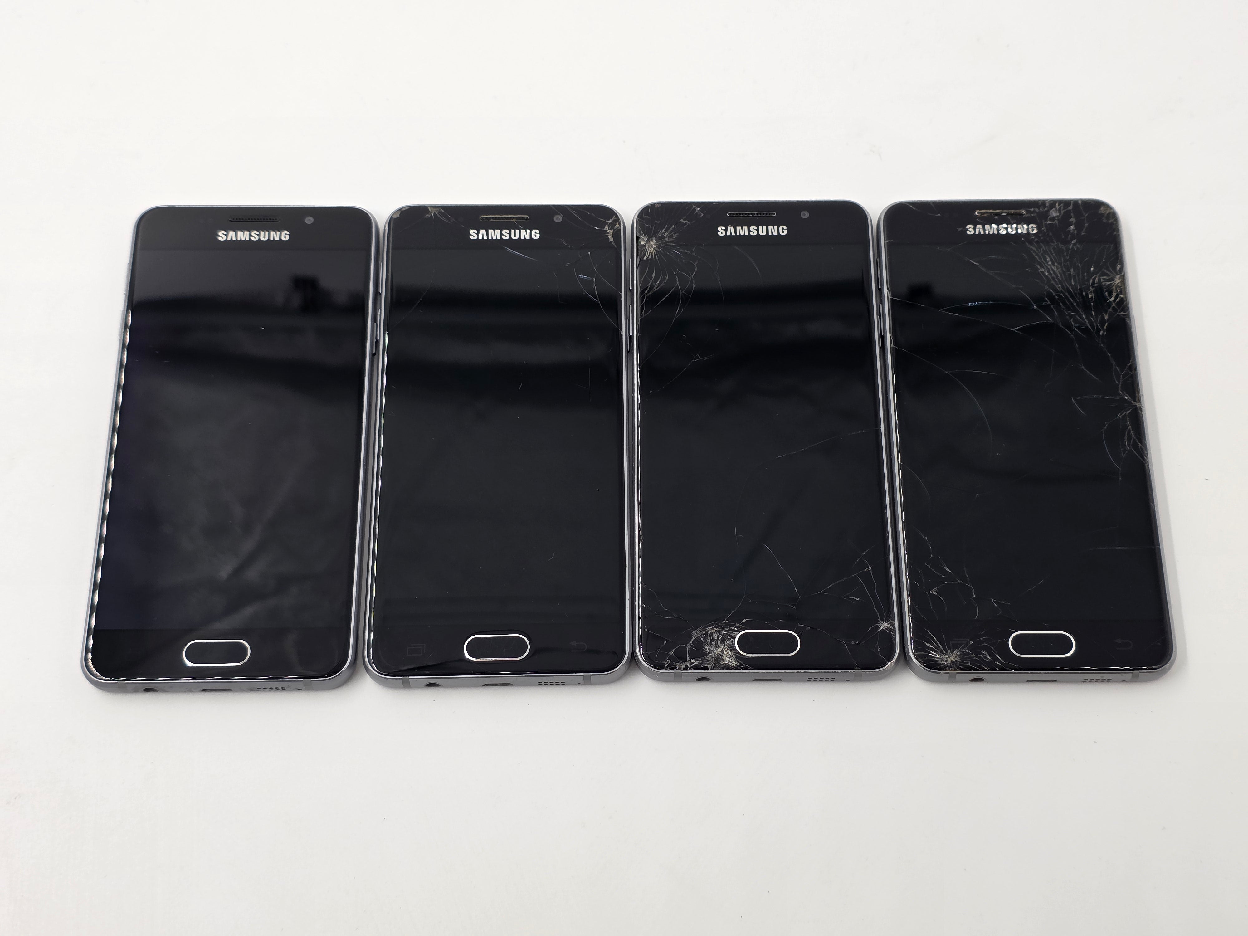 BATCH OF 4 Samsung Galaxy A3 SM-A310F RAM 16GB SPARES ONLY