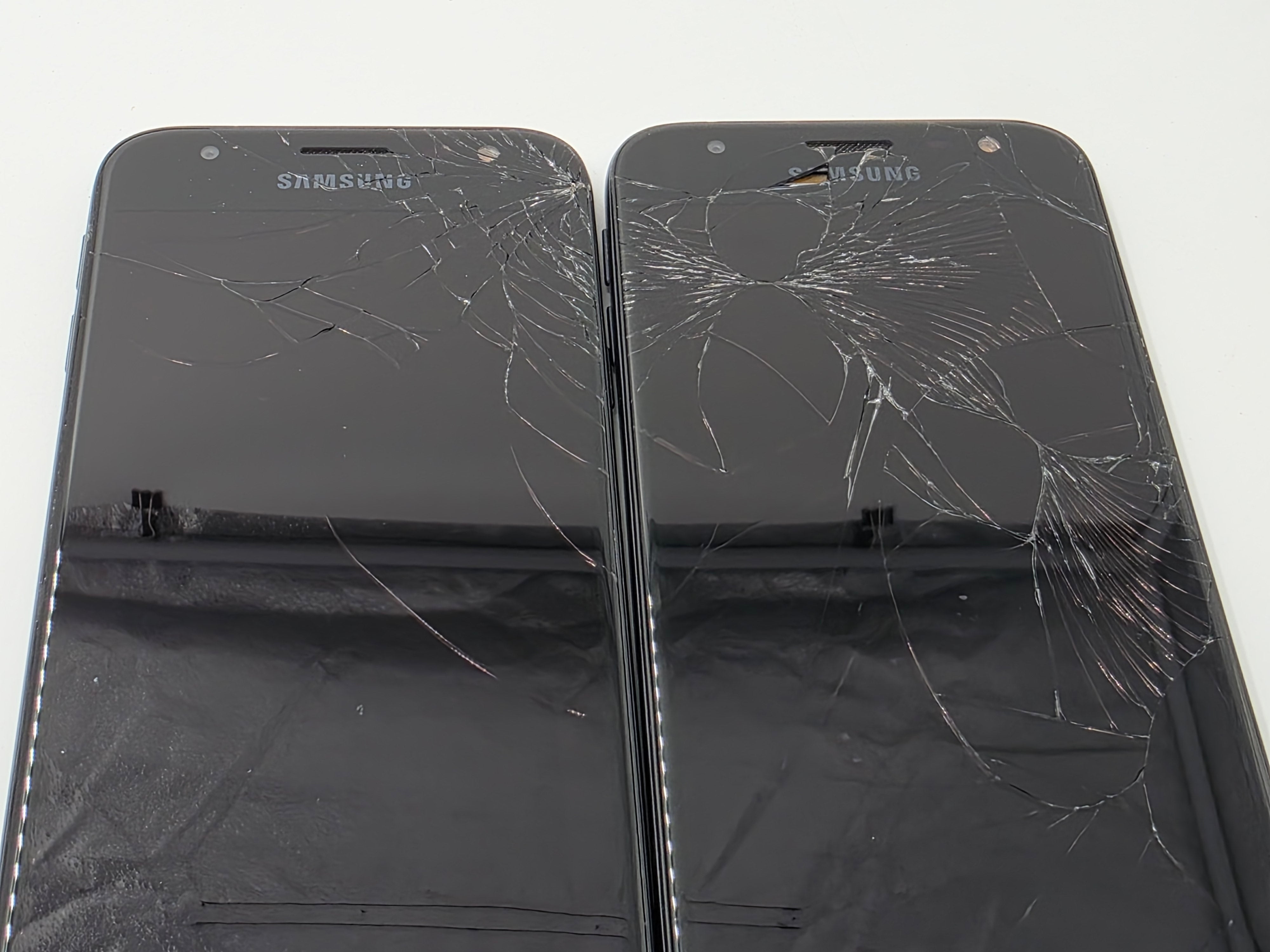 BATCH OF 2 Samsung Galaxy J3 2017 SMJ330FN 16GB SPARES ONLY