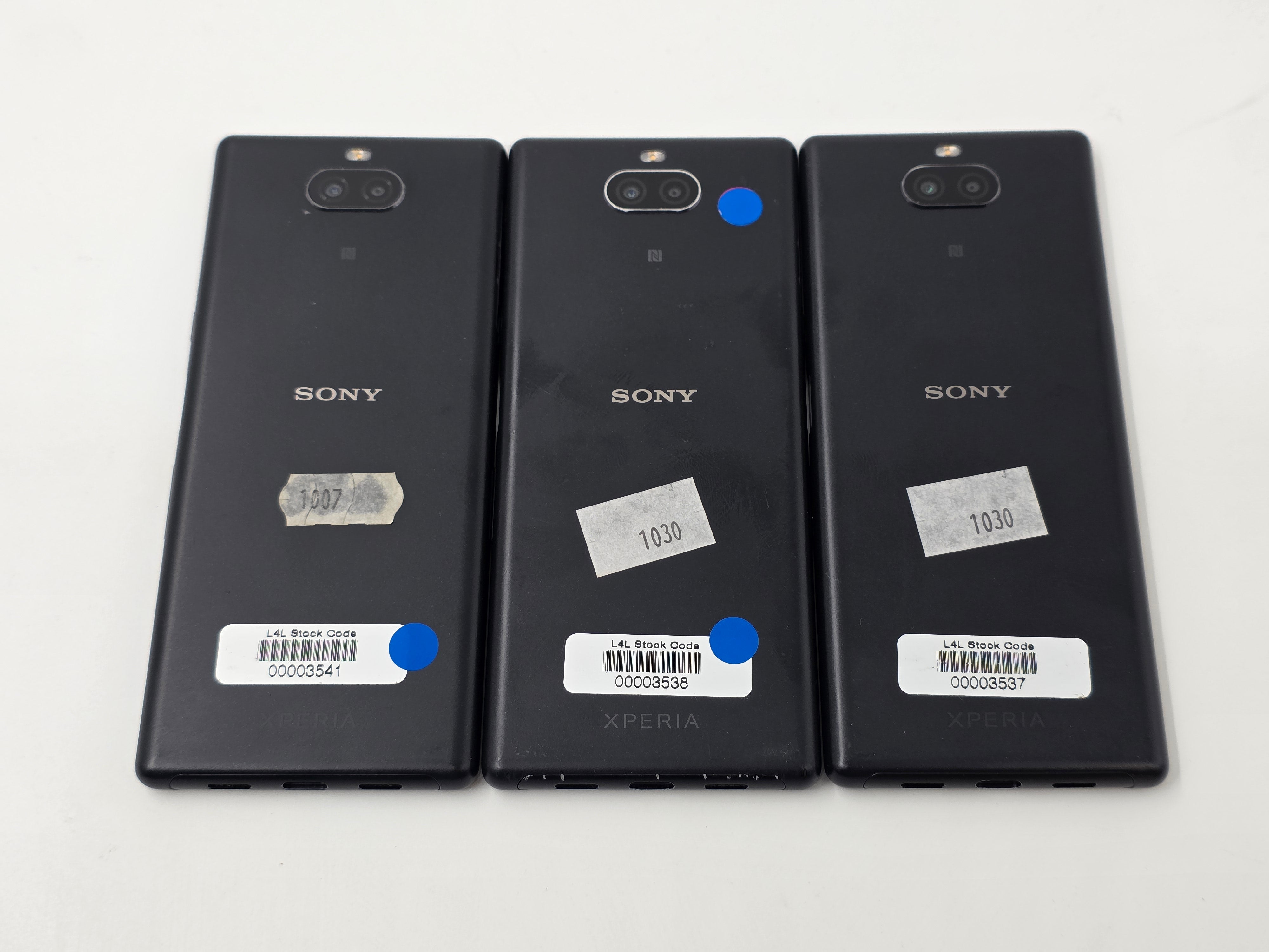 BATCH OF 3 Sony Xperia 10 I3113 64GB Black SPARES ONLY