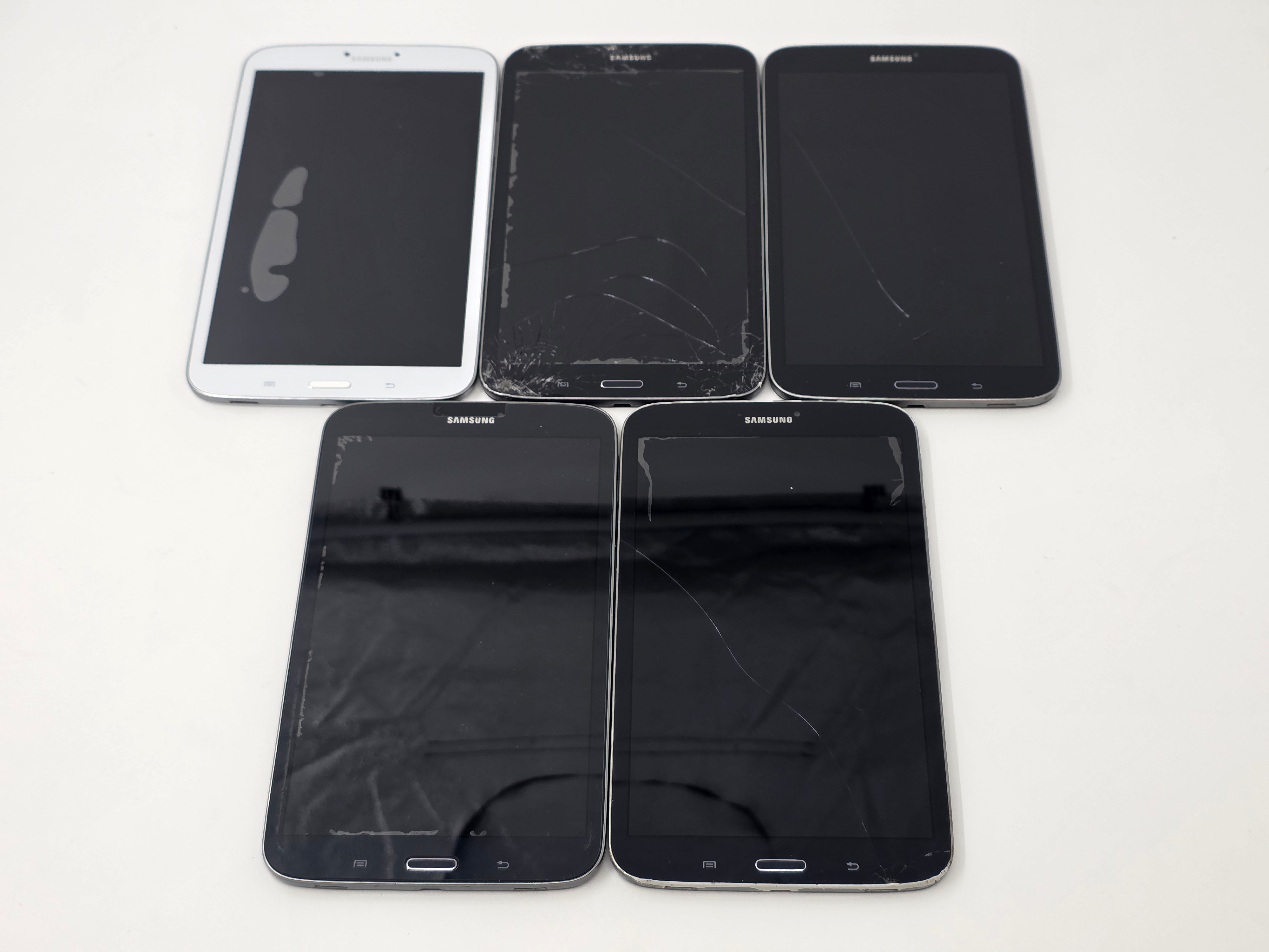 BATCH OF 5 Samsung Galaxy TAB 3 8.0 SM-T310 WI-FI 16GB FOR SPARES