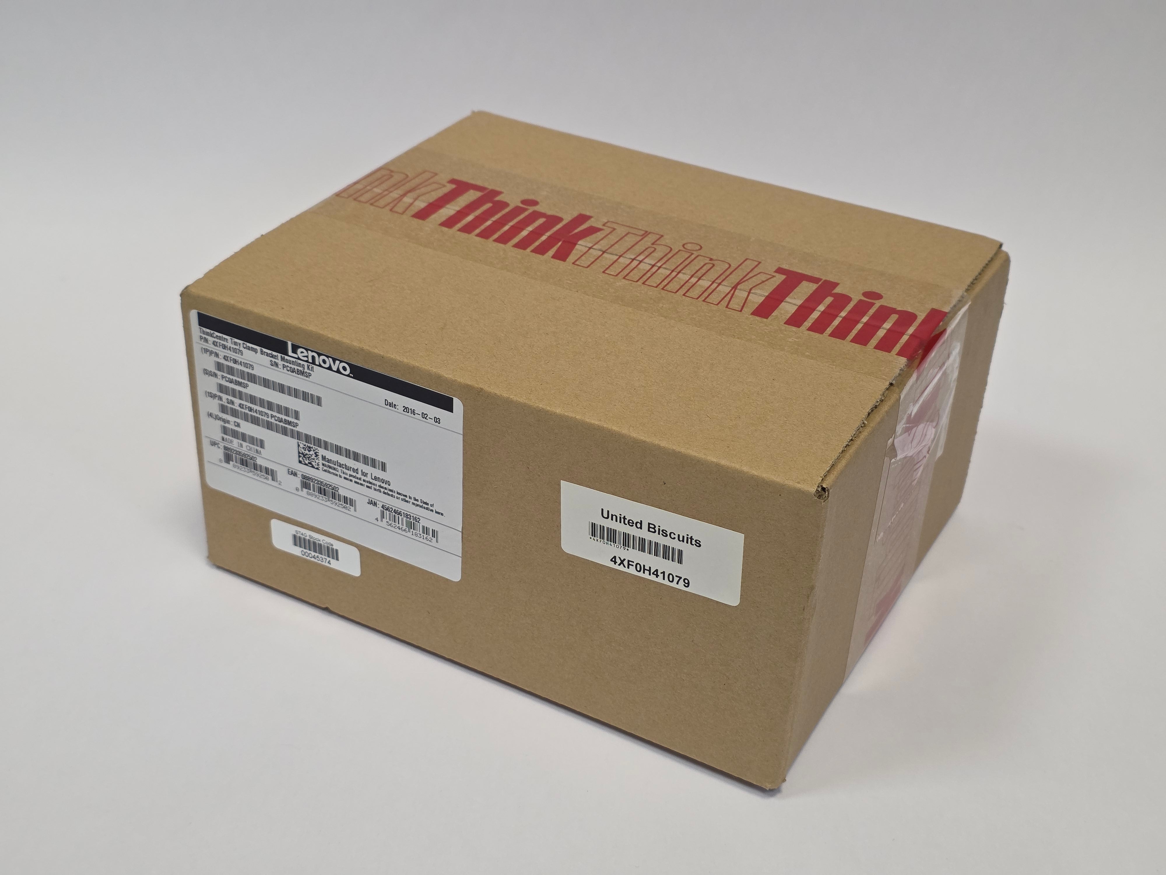 Lenovo ThinkCentre Tiny Clamp Bracket Mounting Kit