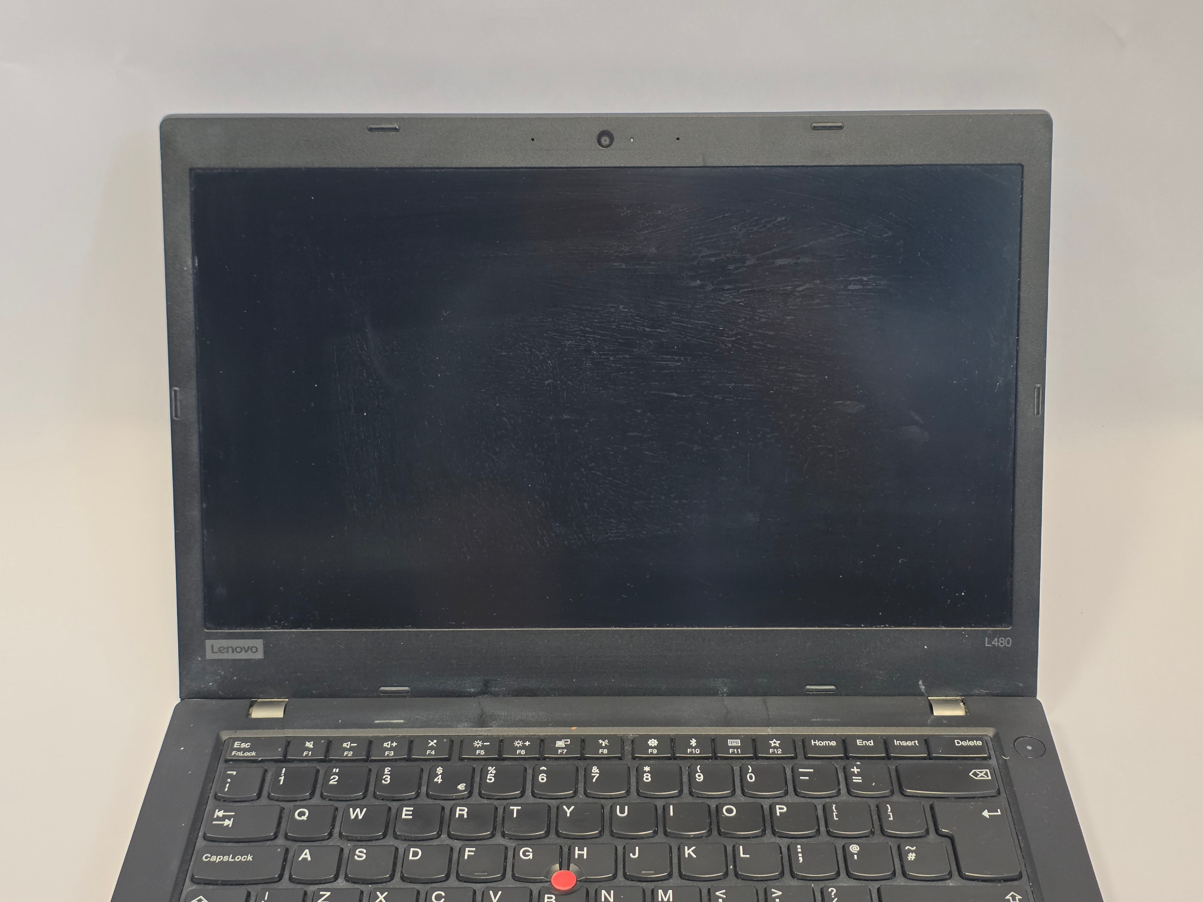 Lenovo ThinkPad L480 14" Screen i5 8th Gen 16GB RAM NO SSD NO OS