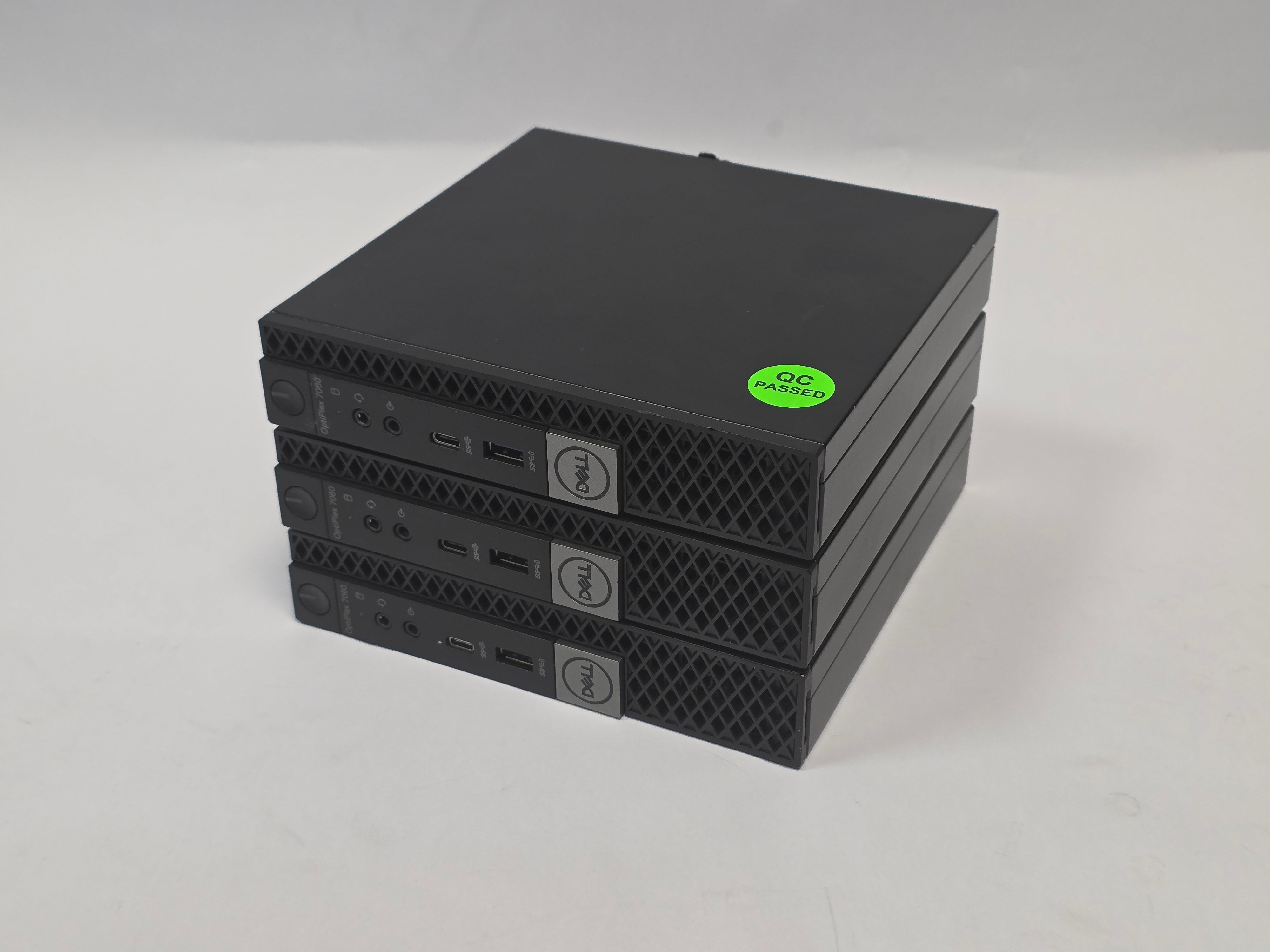 Dell OptiPlex 7060 Micro Pentium Gold 8GB RAM 240GB SSD NO OS Lot of 3