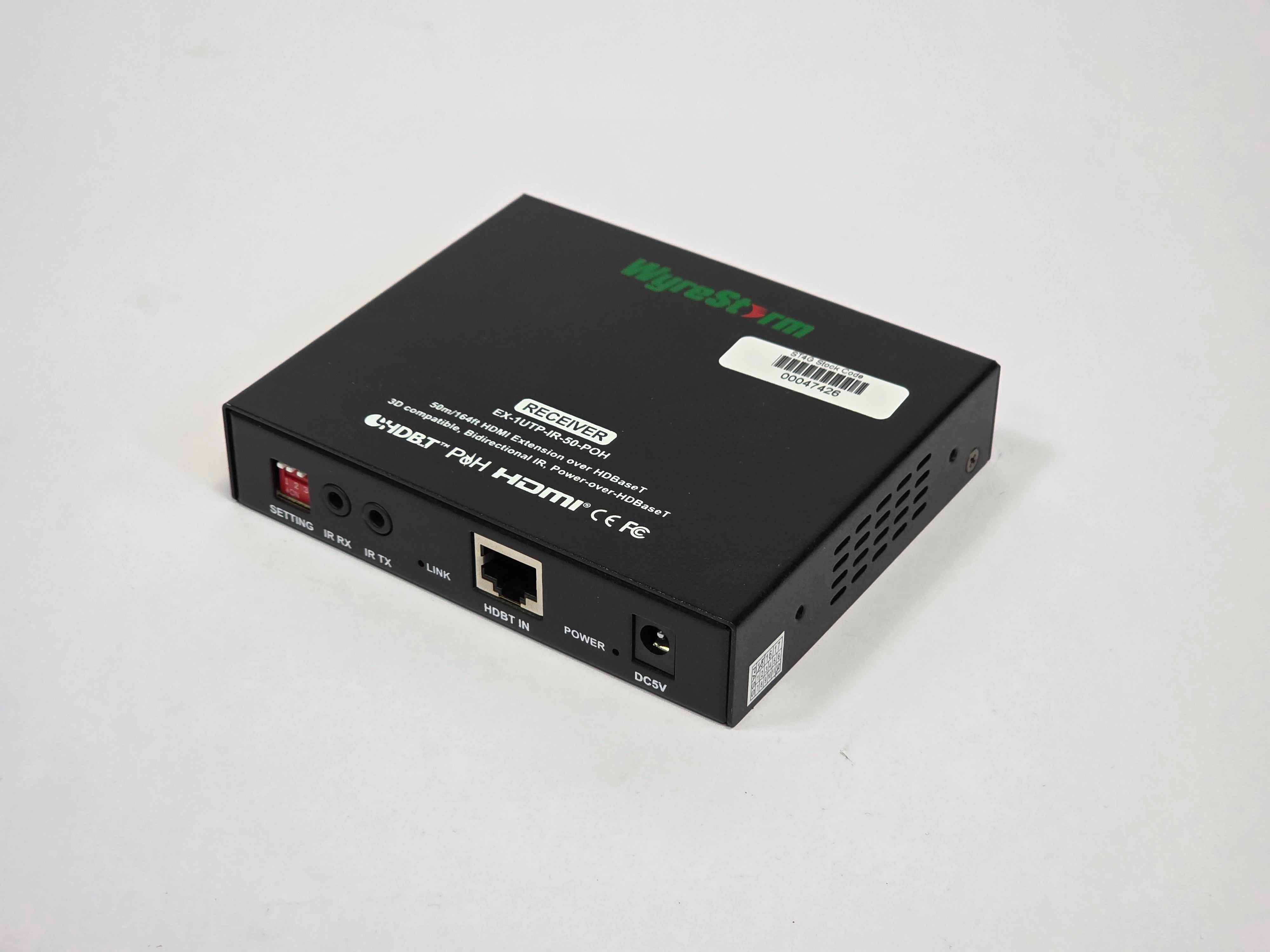 WyreStorm EX-1UTP-IR-50-POH 50M/164FT HDMI Extension Over HDBaseT