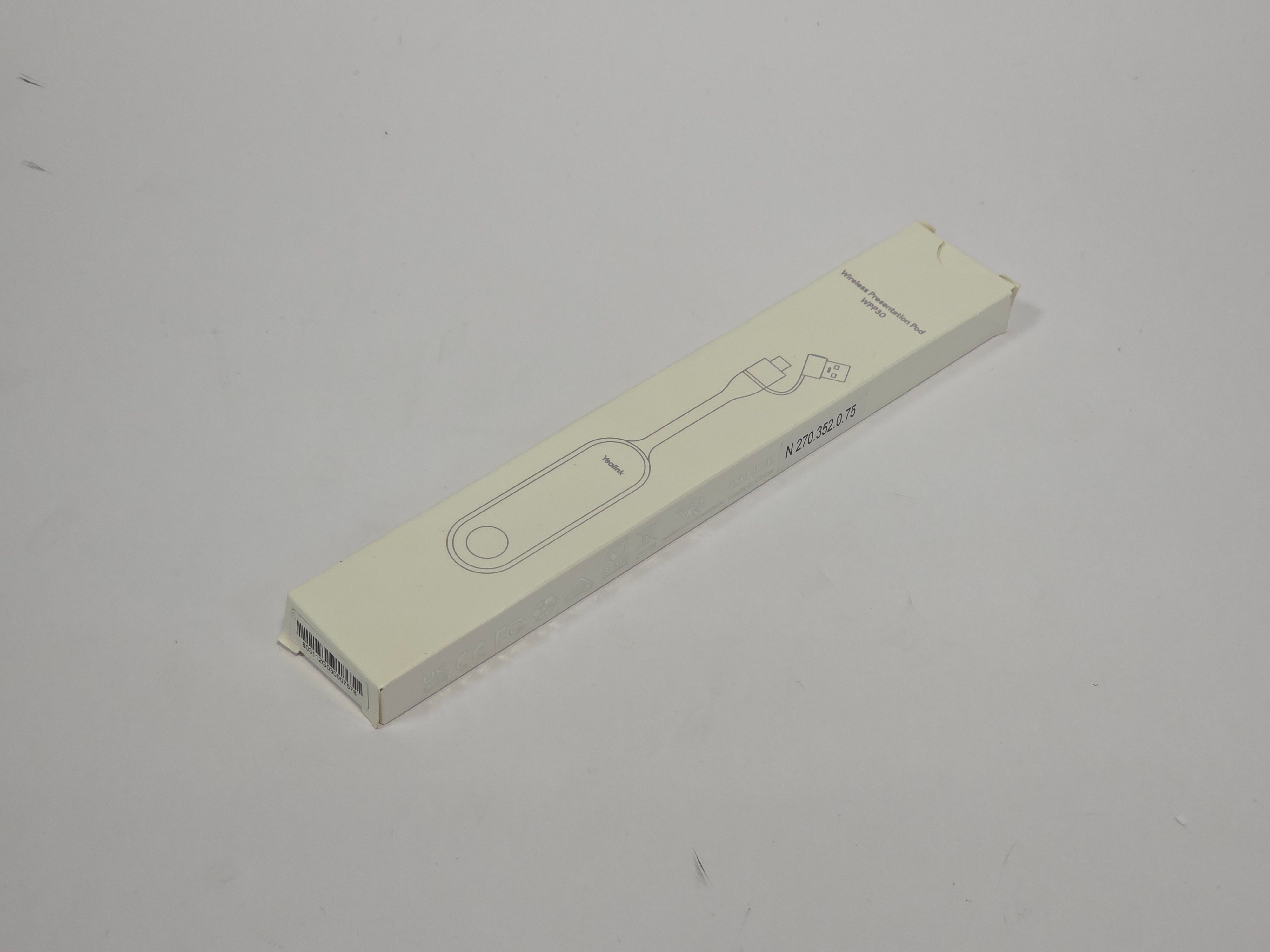 YeaLink WPP30 USB Type-C 4K Wireless Presentation Pod Black