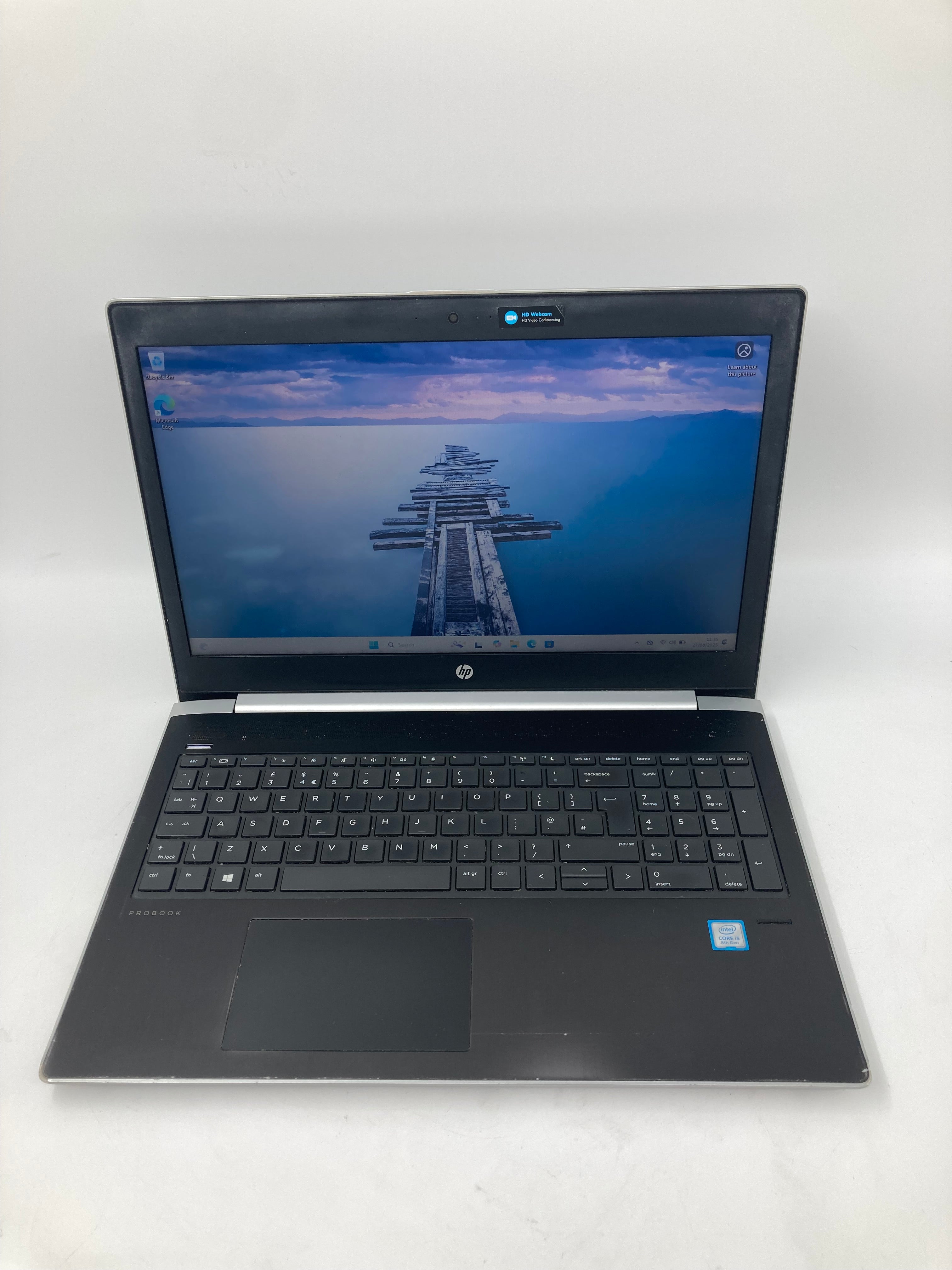 HP Laptop ProBook 450 G5 15" i5 8th Gen 8GB RAM 256GB SSD W11