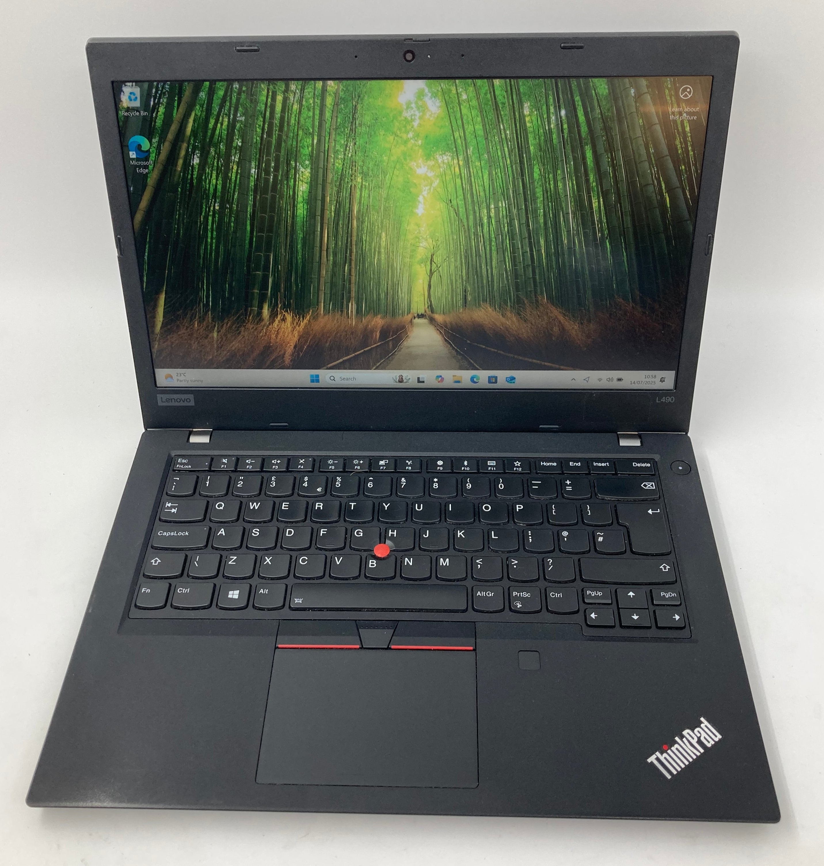 Lenovo Laptop ThinkPad L490 14" i5 8th Gen 16GB RAM 256GB SSD W11 #6