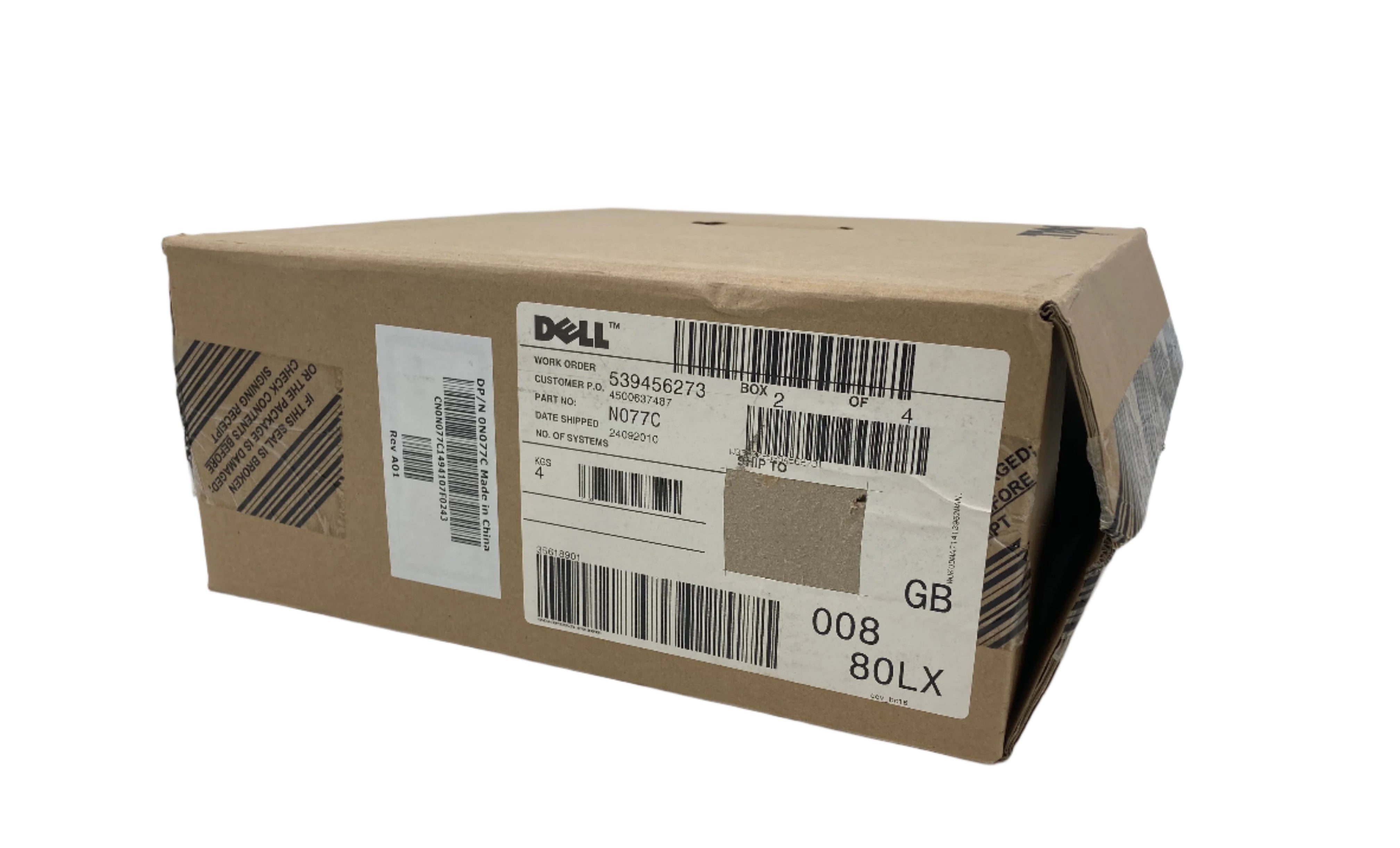 New Open Box Dell Laptop Stand MT002 0N077C Batch of 4