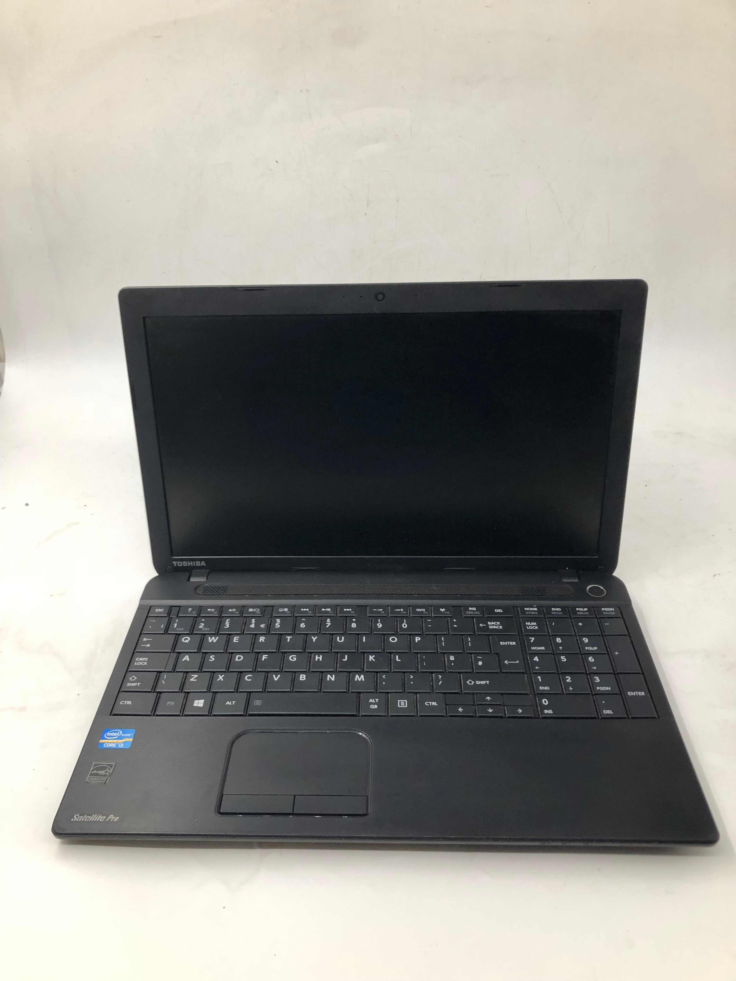 Toshiba Satellite Pro 15.6" Screen i3 4GB RAM No HDD No OS Spares