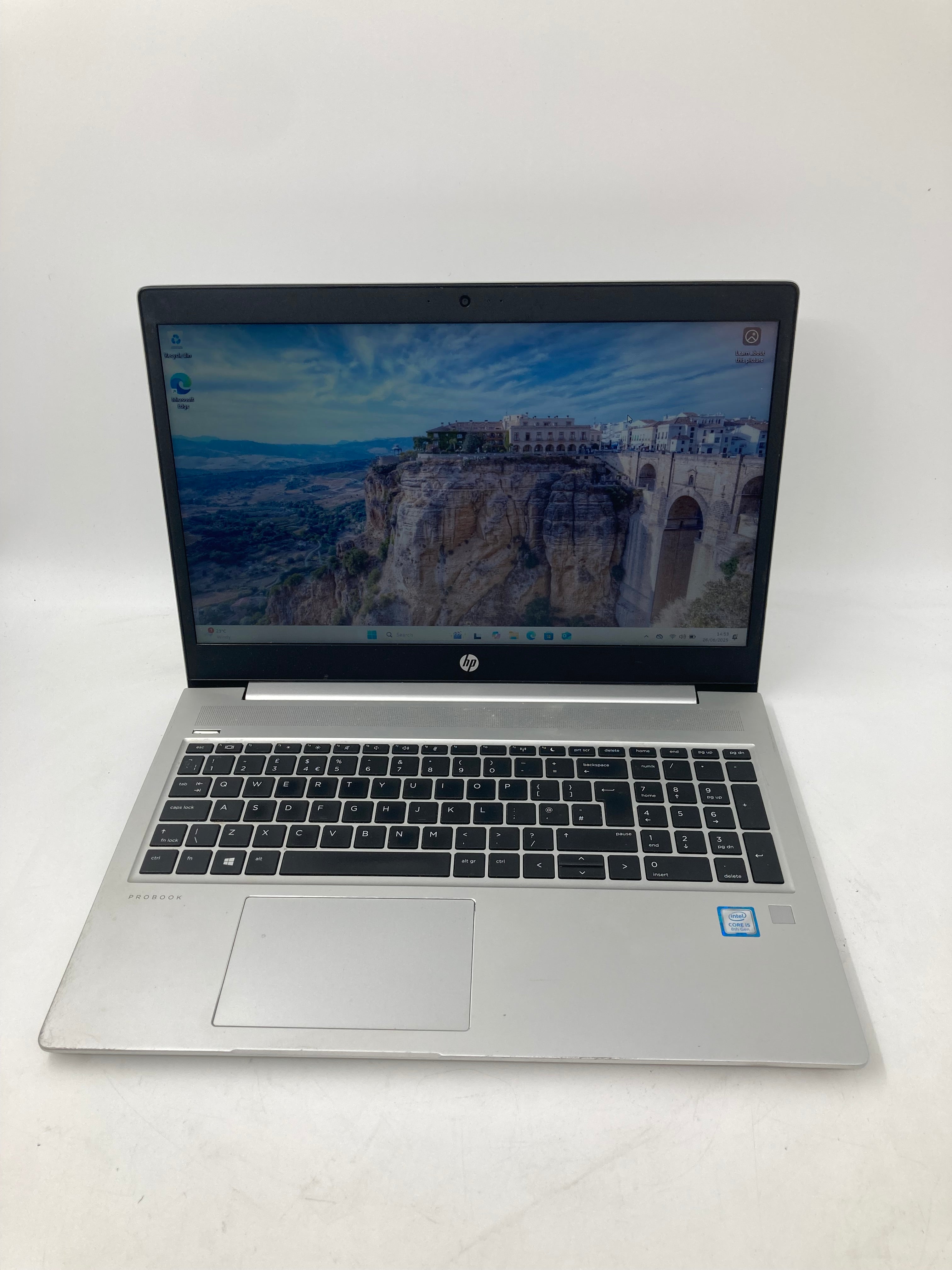 HP Laptop ProBook 450 G6 15.6" i5 8th Gen 16GB RAM 256GB SSD W11