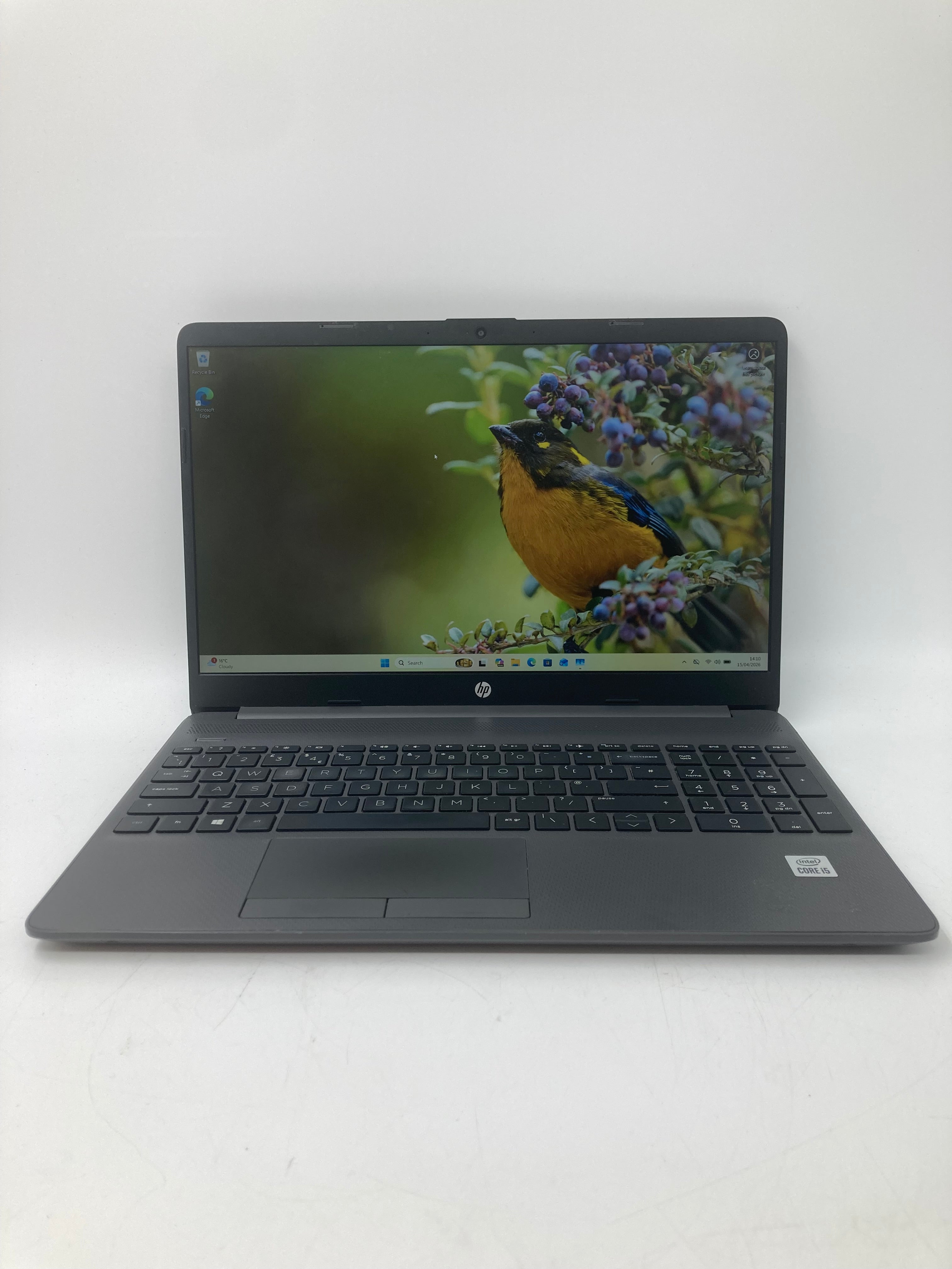 HP 250 G8 Notebook | 15.6" FHD | i5 10th Gen CPU | 8GB RAM | 256GB SSD | W11 | Grade B