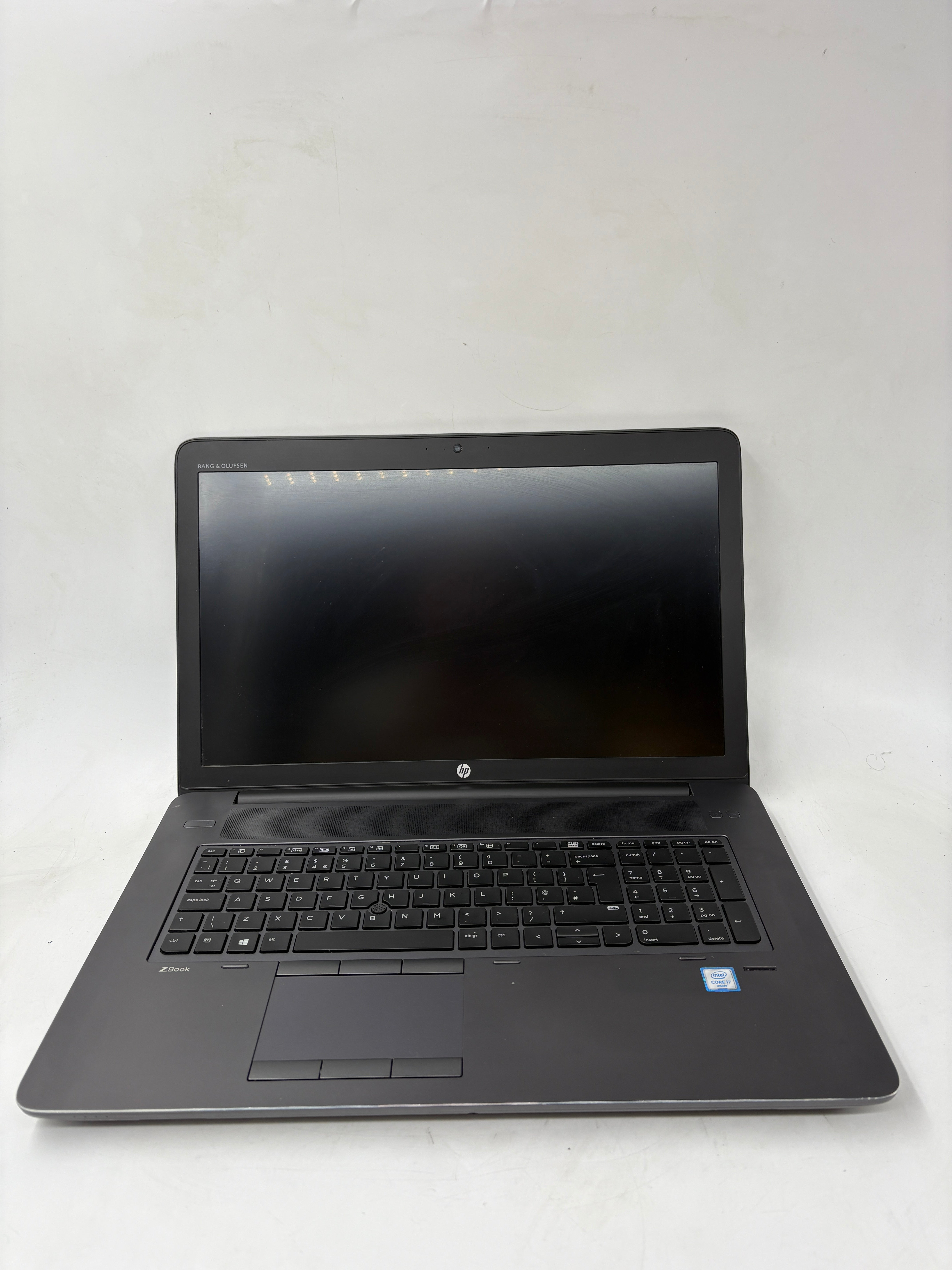 HP Laptop ZBook 17 G3 17" Screen i7 6th Gen 16GB RAM NO SSD NO OS *Spares*