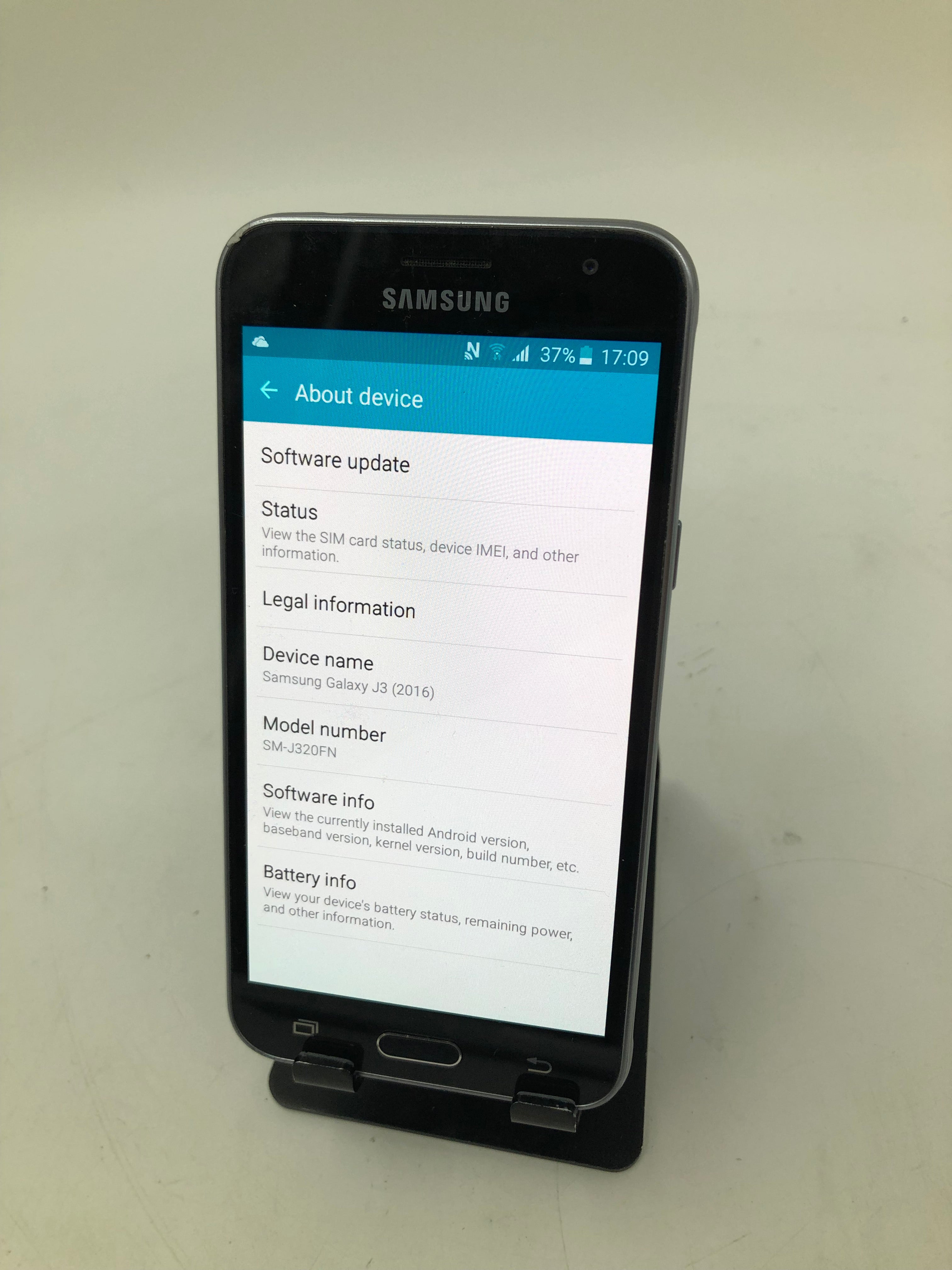 Samsung Galaxy J3 Mobile SM-J320FN Black 8GB Sim Locked