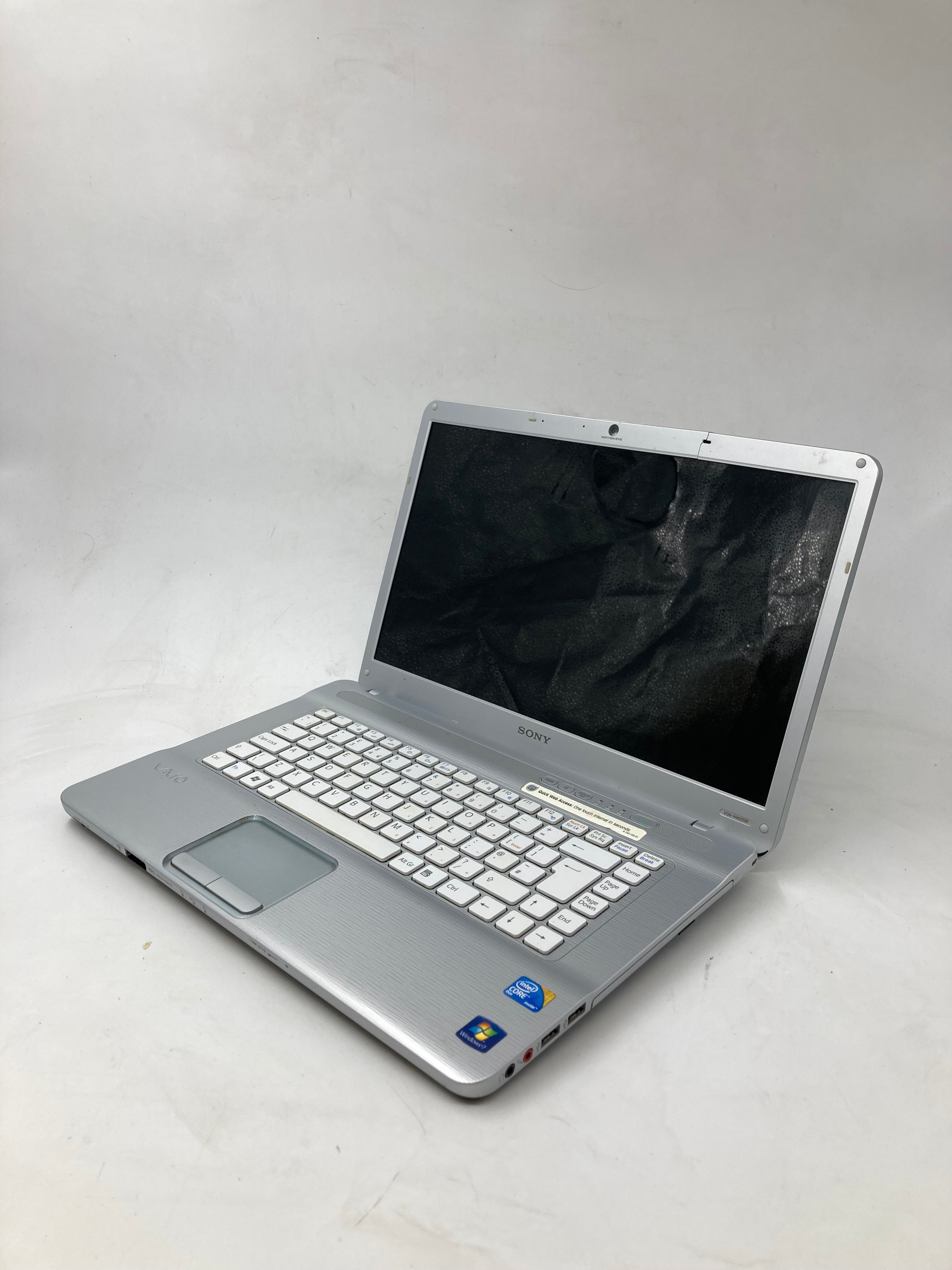 Sony Laptop PCG-7184M 15" Screen Core 2 Duo 4GB Ram No Storage No OS *Spares*