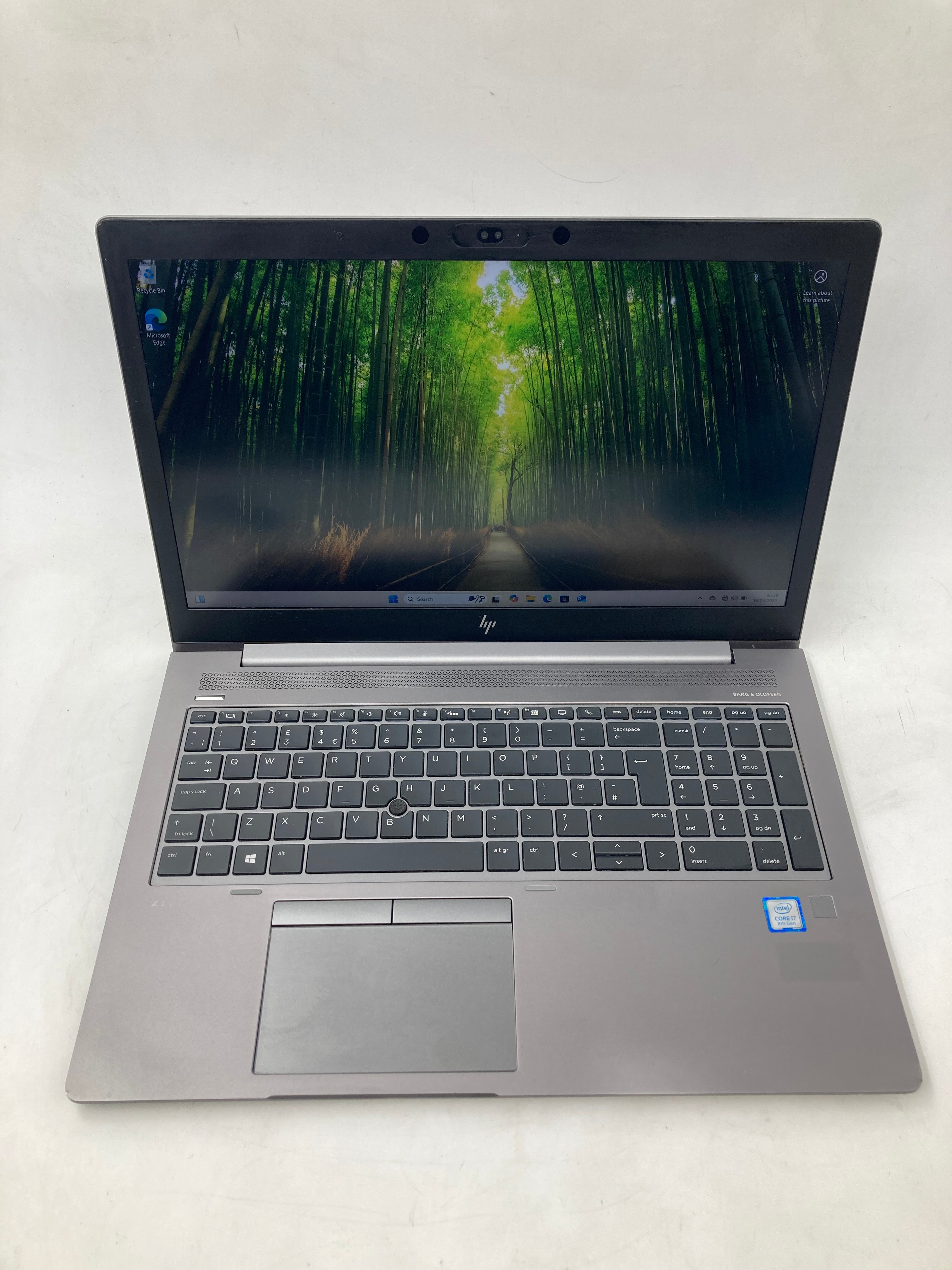 HP Laptop ZBook 15U G5 15.6" i7 8th Gen 32GB RAM 512GB SSD W11 OS