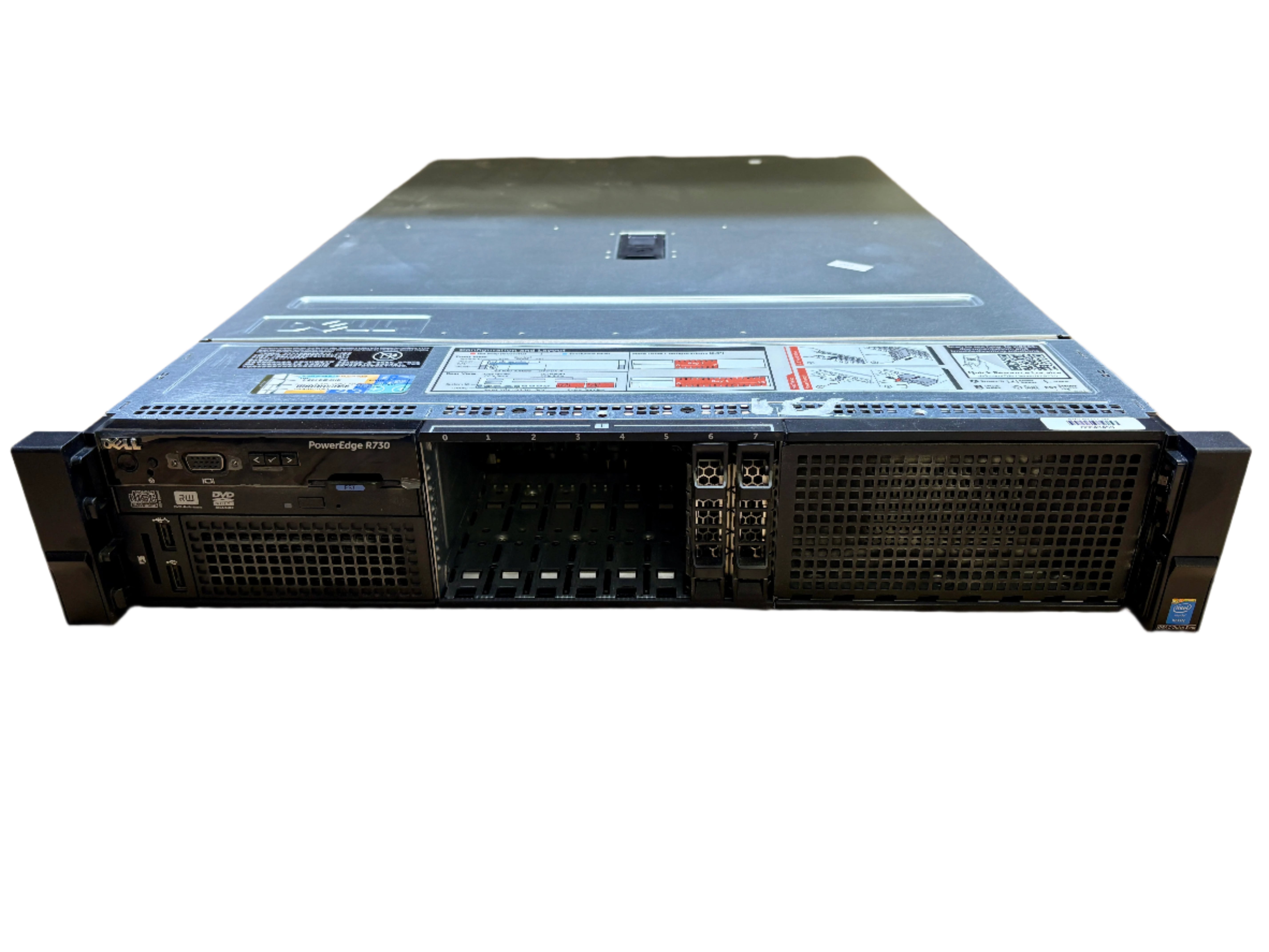 Dell Server PowerEdge R730 8x SFF Bays 2x E5-2640 v3 64GB DDR4 RAM PERC H730