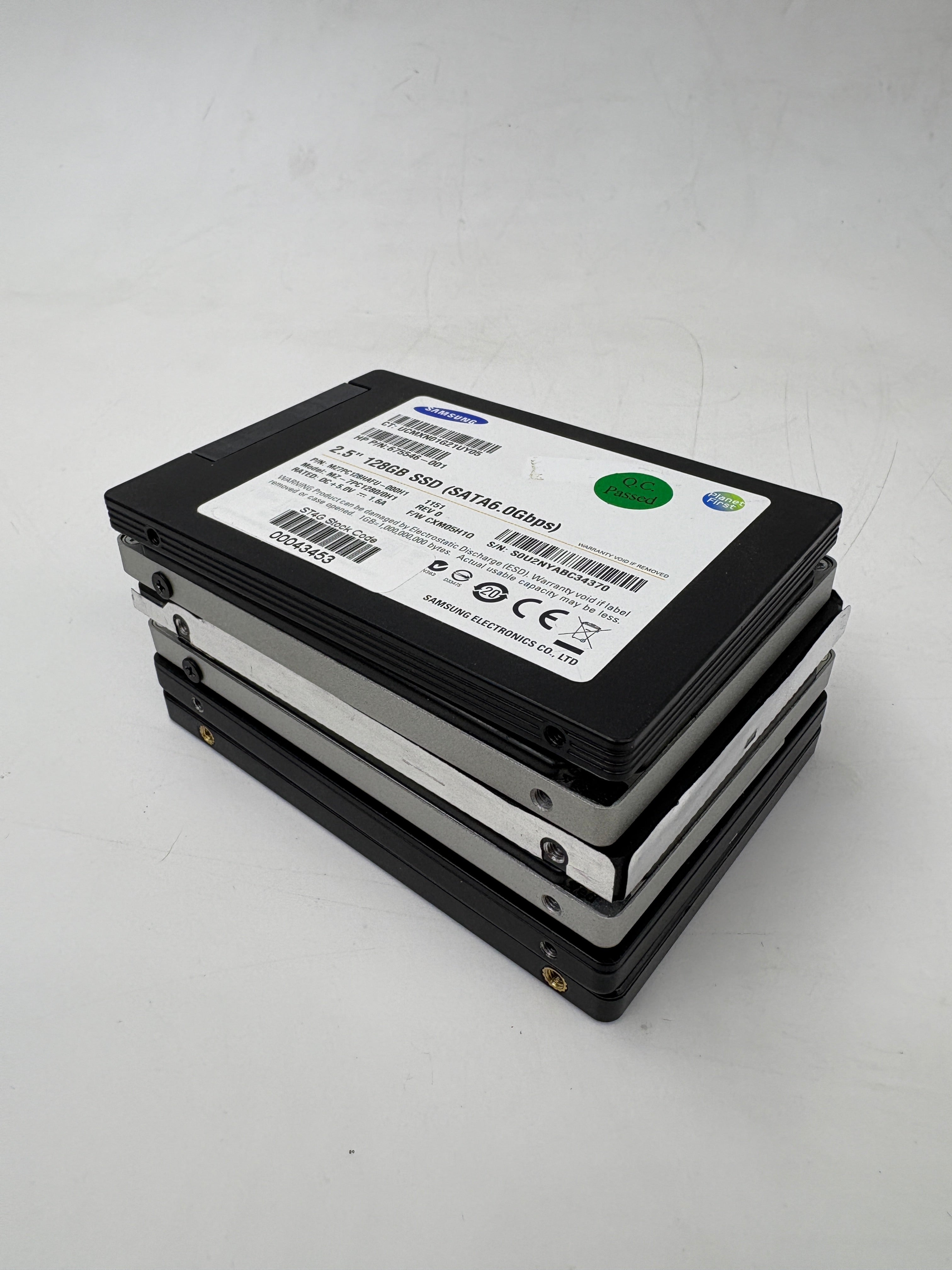 Batch of 6 128GB SSD 2.5" SATA - Mixed Models
