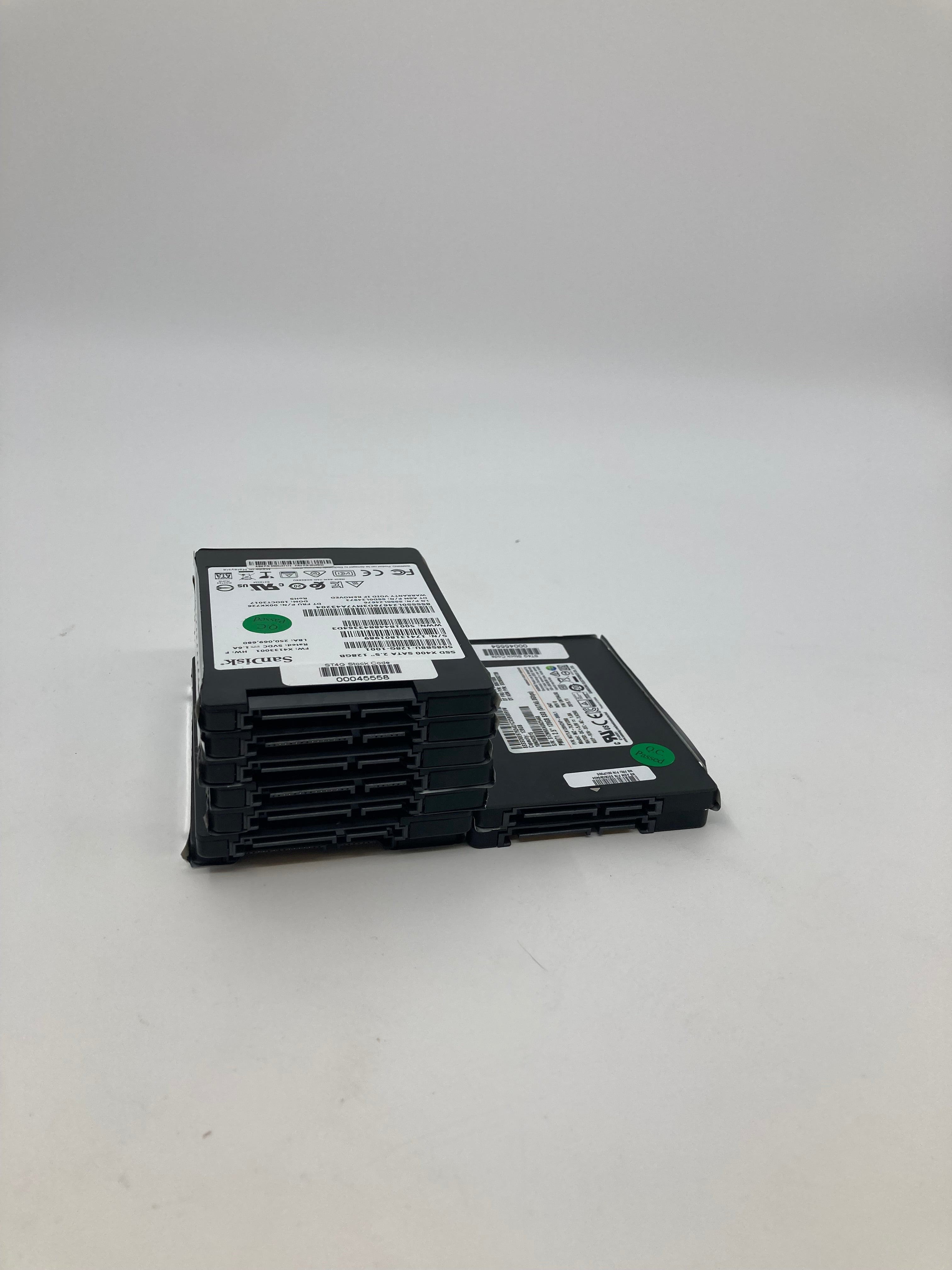 Solid State Drive 128GB 2.5" SATA SSD Samsung SanDisk Lot of Nine