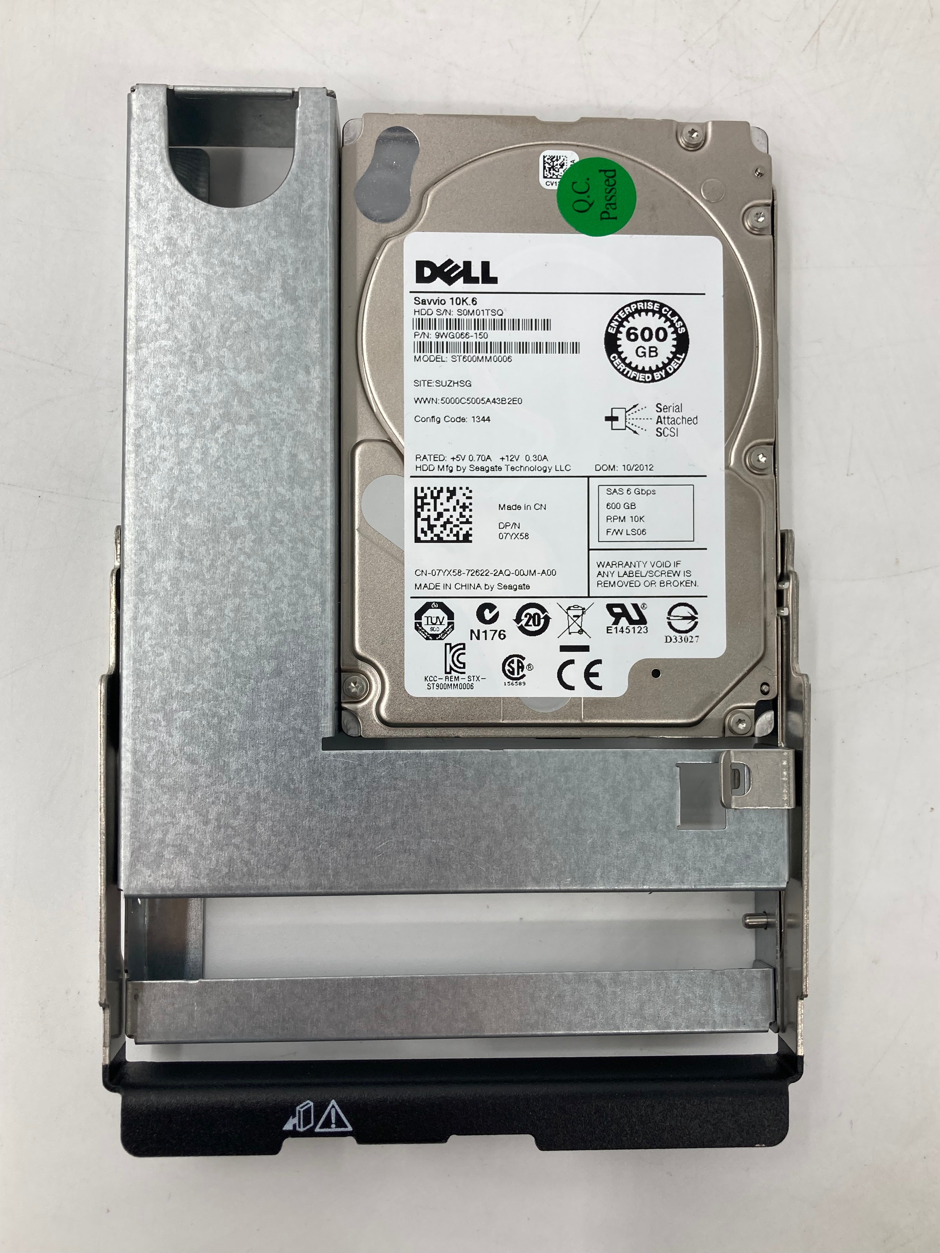 Batch of 32 Dell 2.5" SAS 600GB Hard Disk Drives - Mixed Models