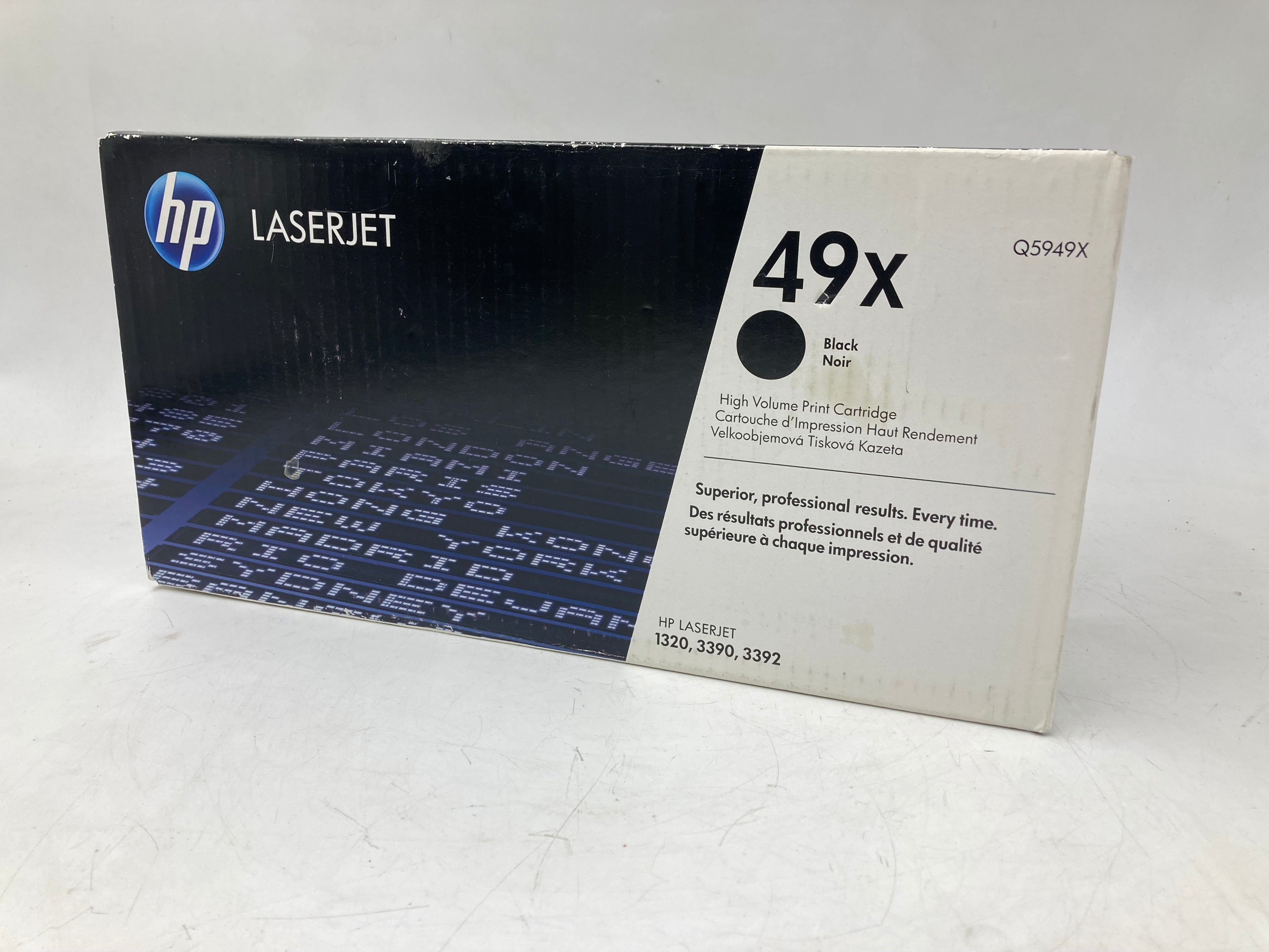 New Unopened HP LaserJet 49X Black Printer Cartridge Q5949X