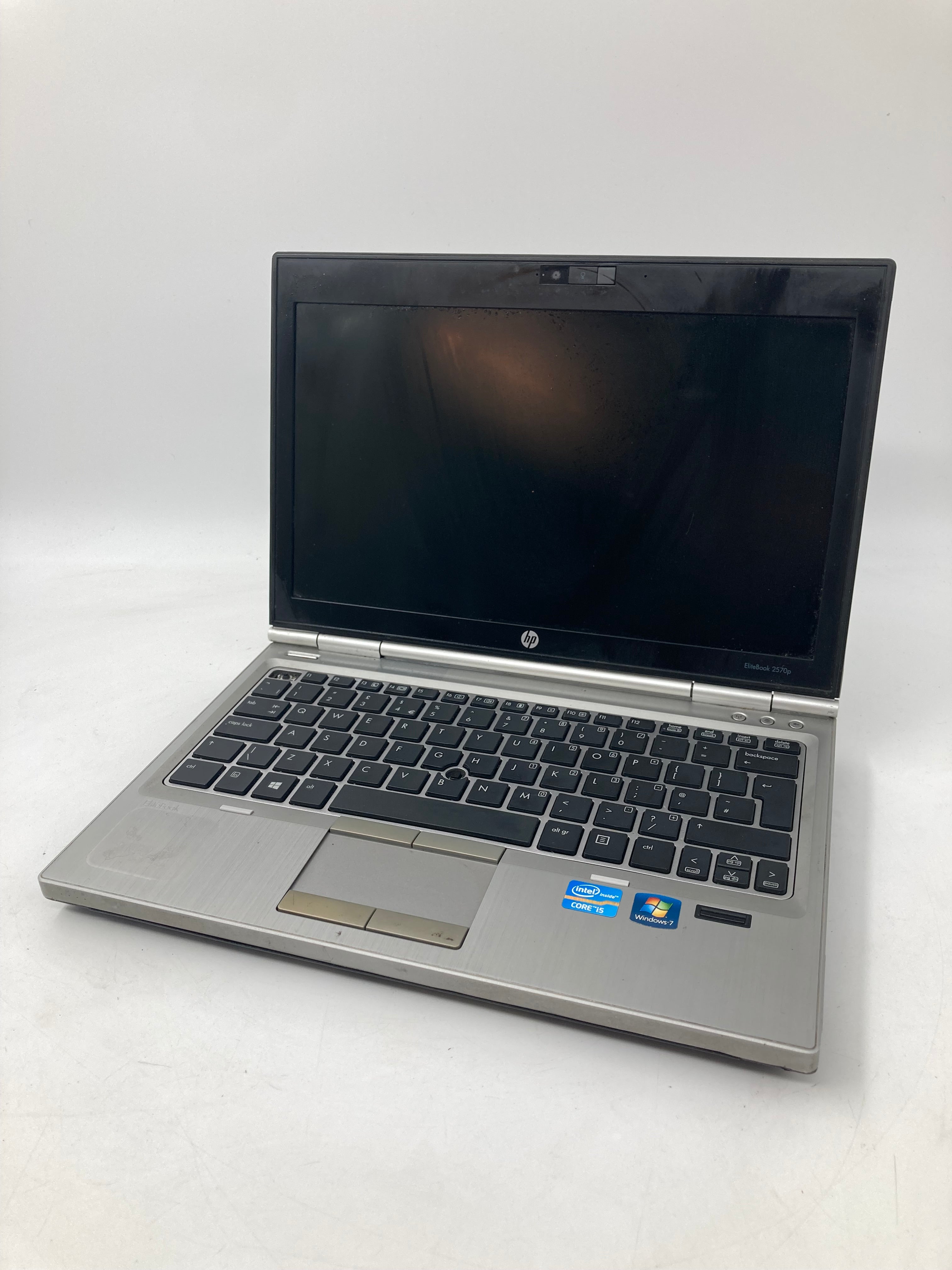 HP EliteBook 2570p 15" Screen i5 4GB RAM No SSD No OS *Spares*